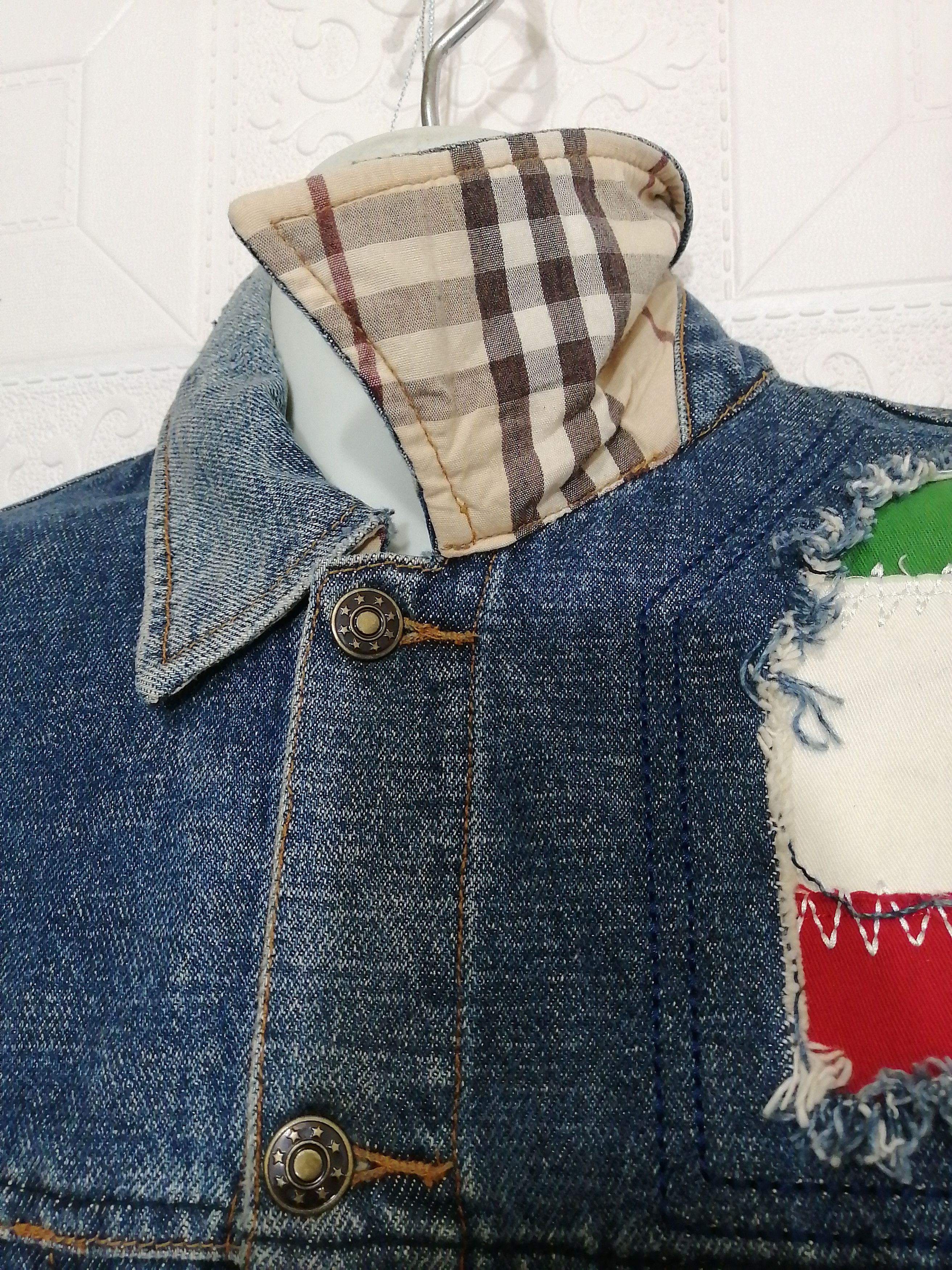 HYDROGEN Hydrogen Italy Flag Patchwork & Skull Embroidery Size US L / EU 52-54 / 3 - 5 Thumbnail