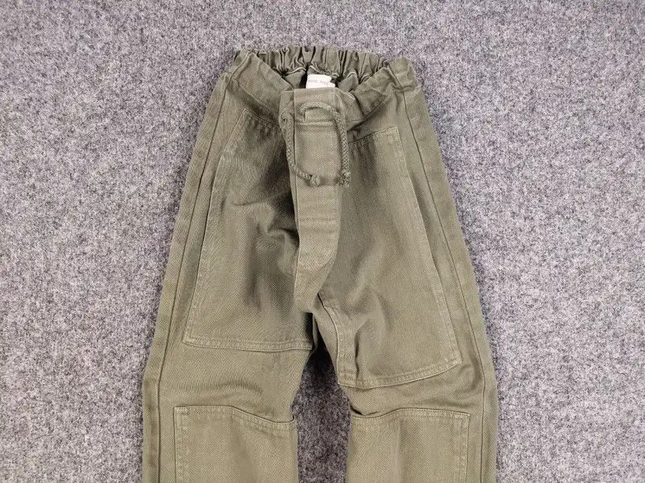 Japanese Brand Vintage Nico Nico Japan Green Double Knee Pants Size US 30 / EU 46 - 3 Thumbnail