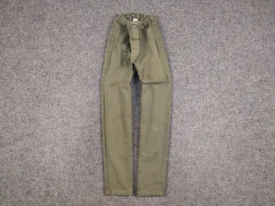 Japanese Brand Vintage Nico Nico Japan Green Double Knee Pants Size US 30 / EU 46 - 1 Thumbnail