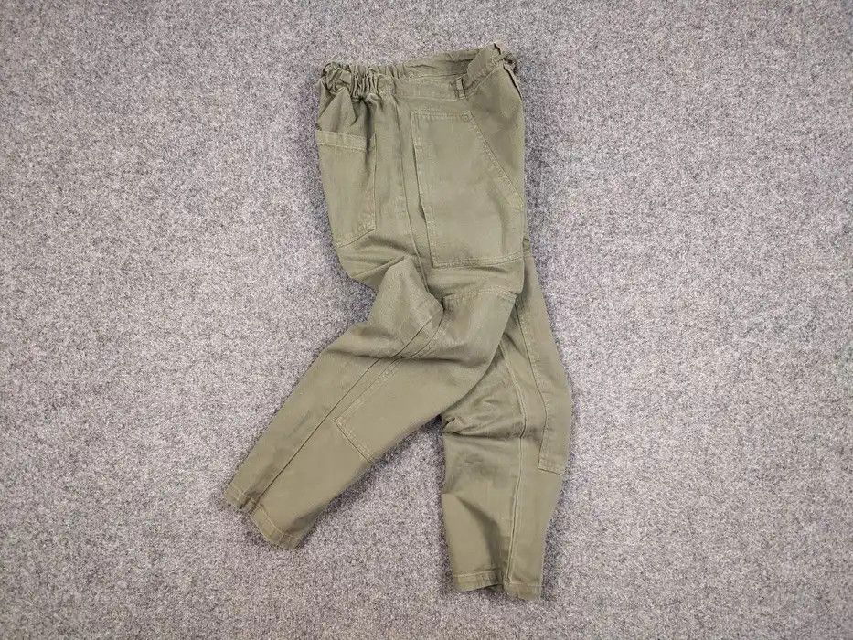 Japanese Brand Vintage Nico Nico Japan Green Double Knee Pants Size US 30 / EU 46 - 7 Thumbnail