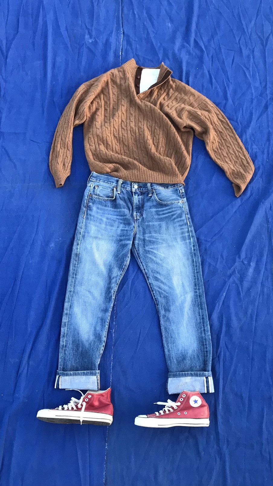 SELVEDGE LEVI's white oak cone mills denim 511 jeans