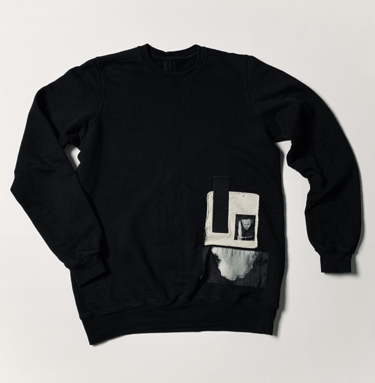 Rick owens patchwork high quality crewneck