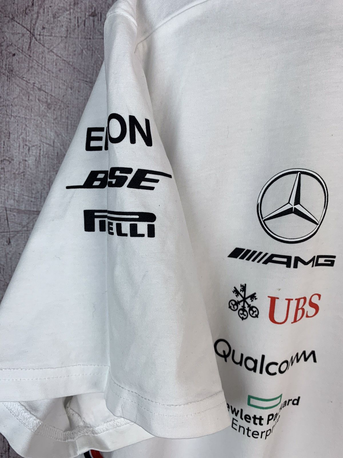Formula 1 × Mercedes-Benz Mercedes Benz Amg Tommy Hilfiger Petronas Team T shirt Size US XXL / EU 58 / 5 - 11 Thumbnail