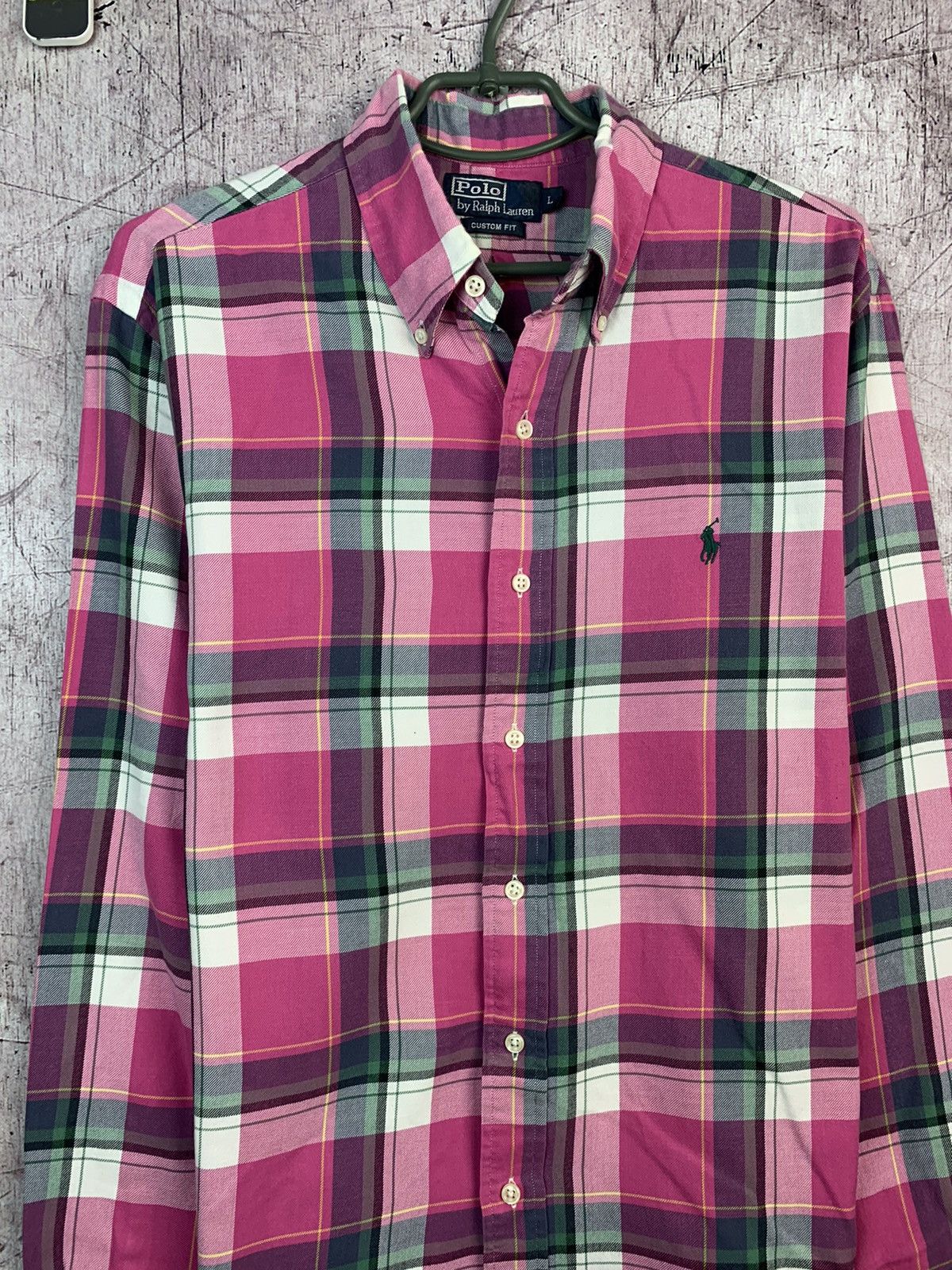 Polo Ralph Lauren Vintage Polo Raplh Lauren Plaid Shirt Size US L / EU 52-54 / 3 - 2 Thumbnail