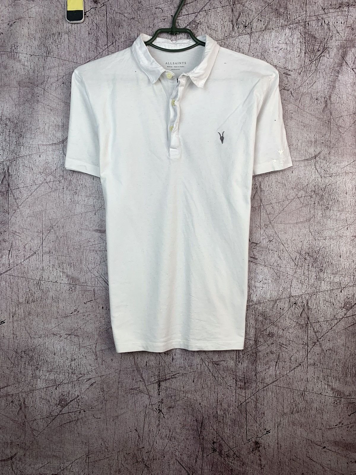 Allsaints Allsaints Mens Brace Short Sleeve Polo Size US M / EU 48-50 / 2 - 1 Thumbnail