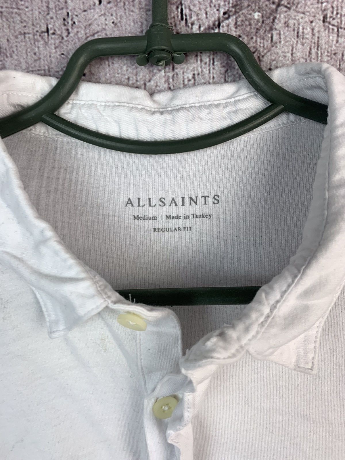 Allsaints Allsaints Mens Brace Short Sleeve Polo Size US M / EU 48-50 / 2 - 4 Thumbnail