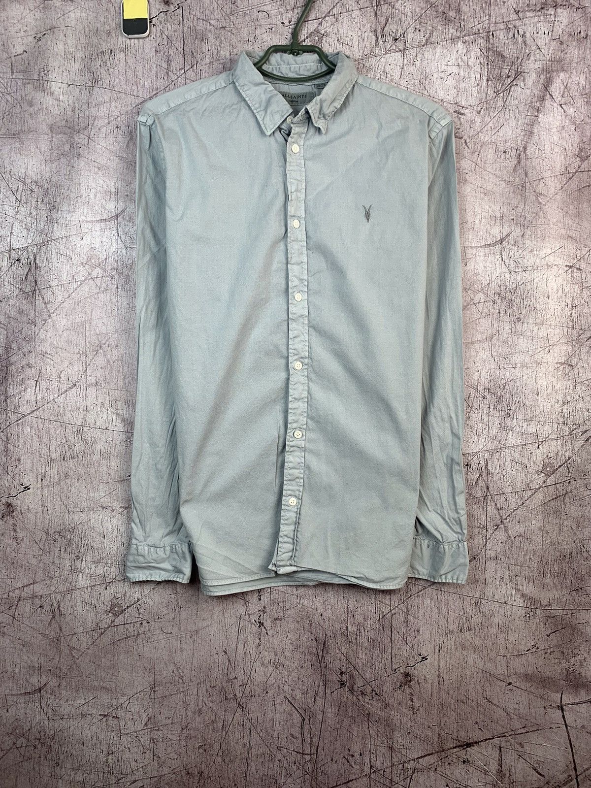 Allsaints Allsaints Mens Hawthorne Long Sleeve Shirt Size US M / EU 48-50 / 2 - 1 Thumbnail