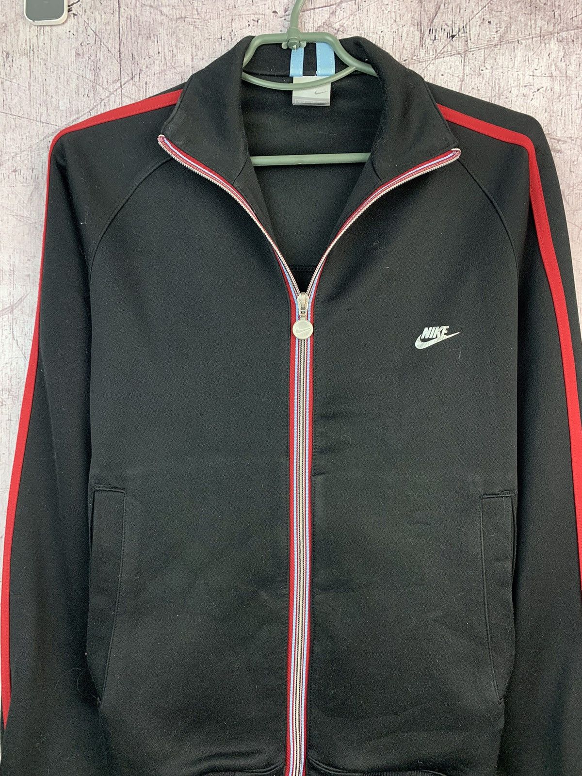 Nike × Vintage Nike Vintage Mens Track Top Jacket Y2K Size US M / EU 48-50 / 2 - 2 Thumbnail