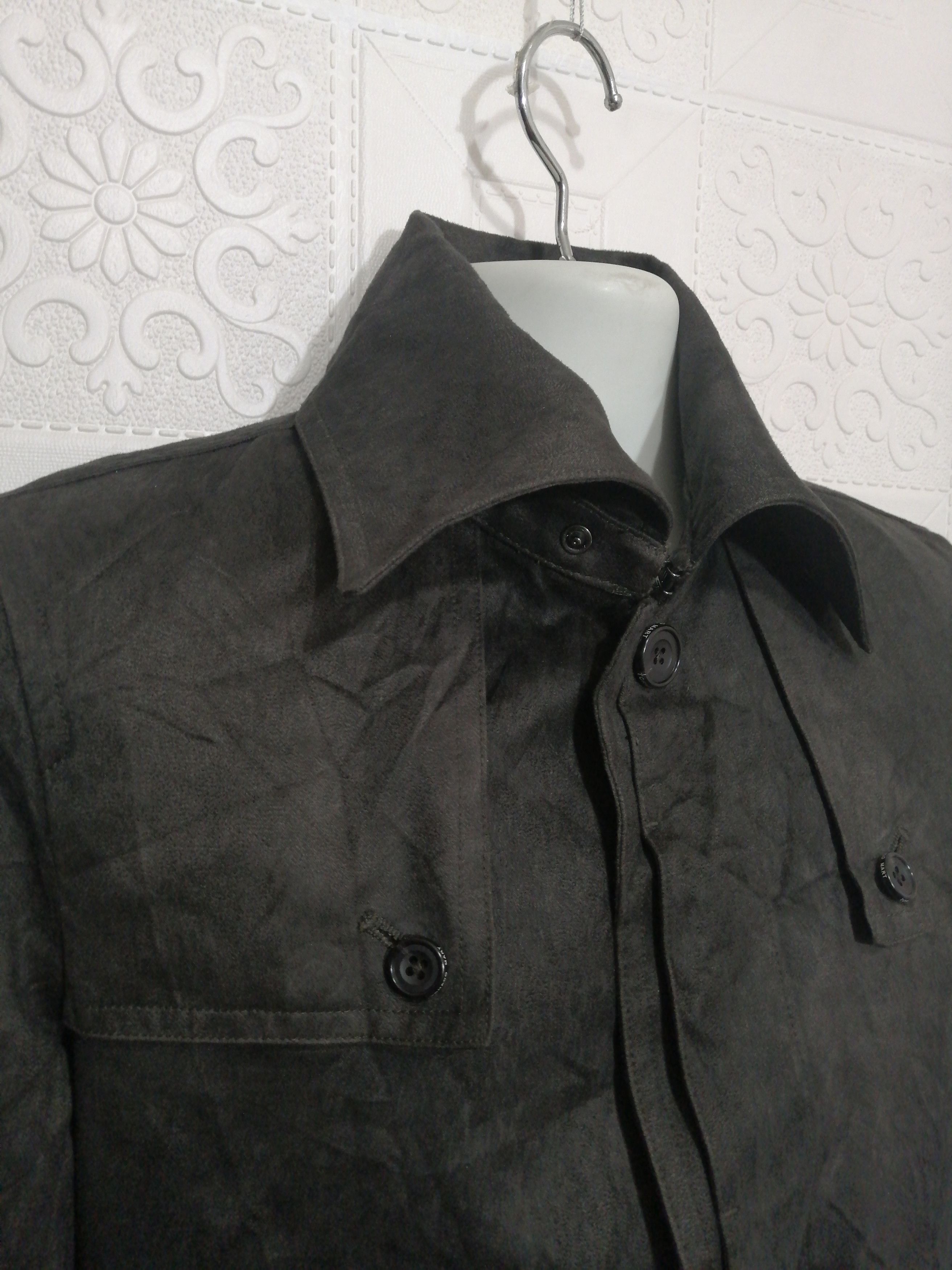 Designer × Japanese Brand × Tornado Mart Tornado Mart Velvet Trench Coat Size US M / EU 48-50 / 2 - 2 Thumbnail