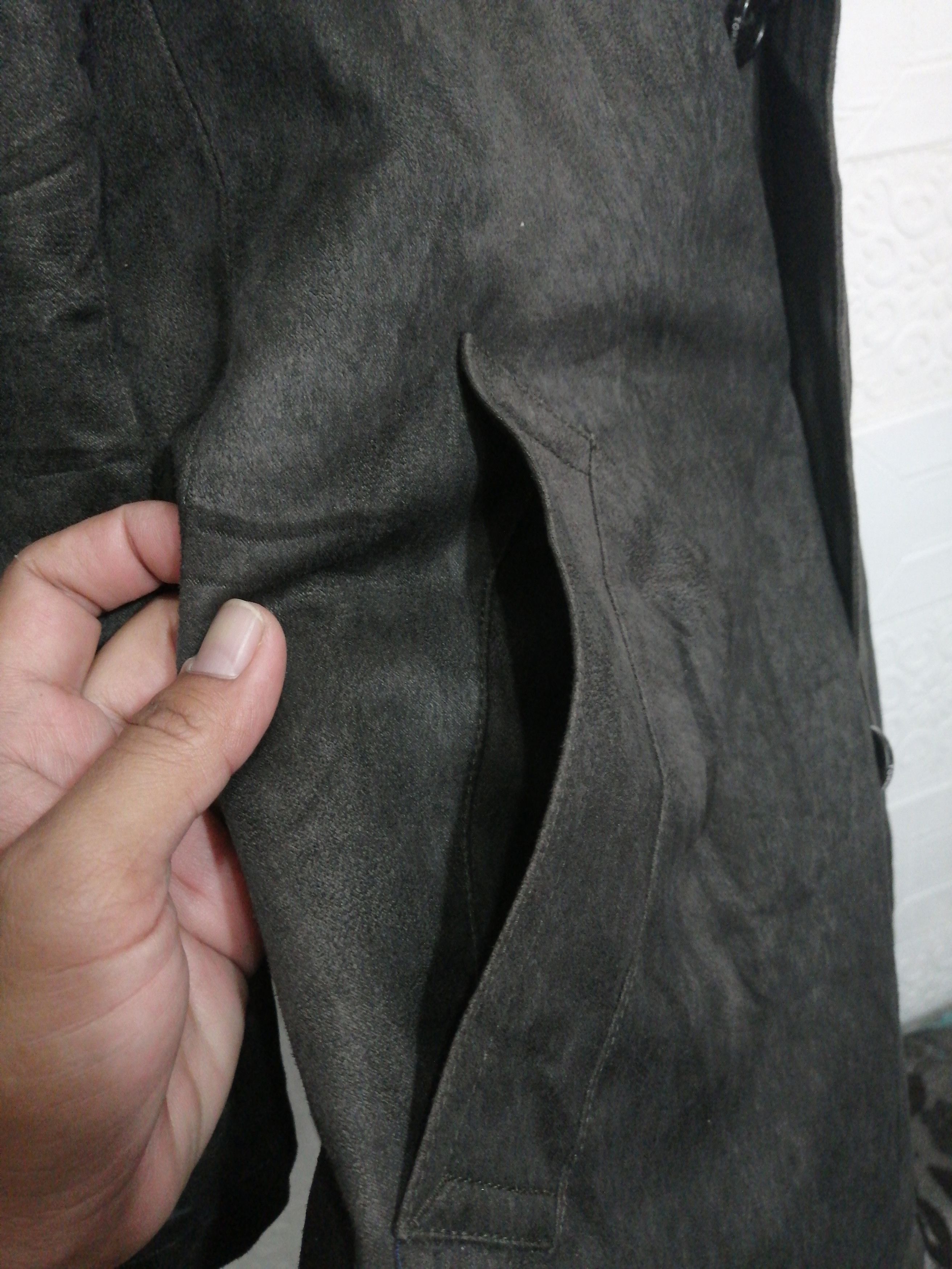 Designer × Japanese Brand × Tornado Mart Tornado Mart Velvet Trench Coat Size US M / EU 48-50 / 2 - 4 Thumbnail