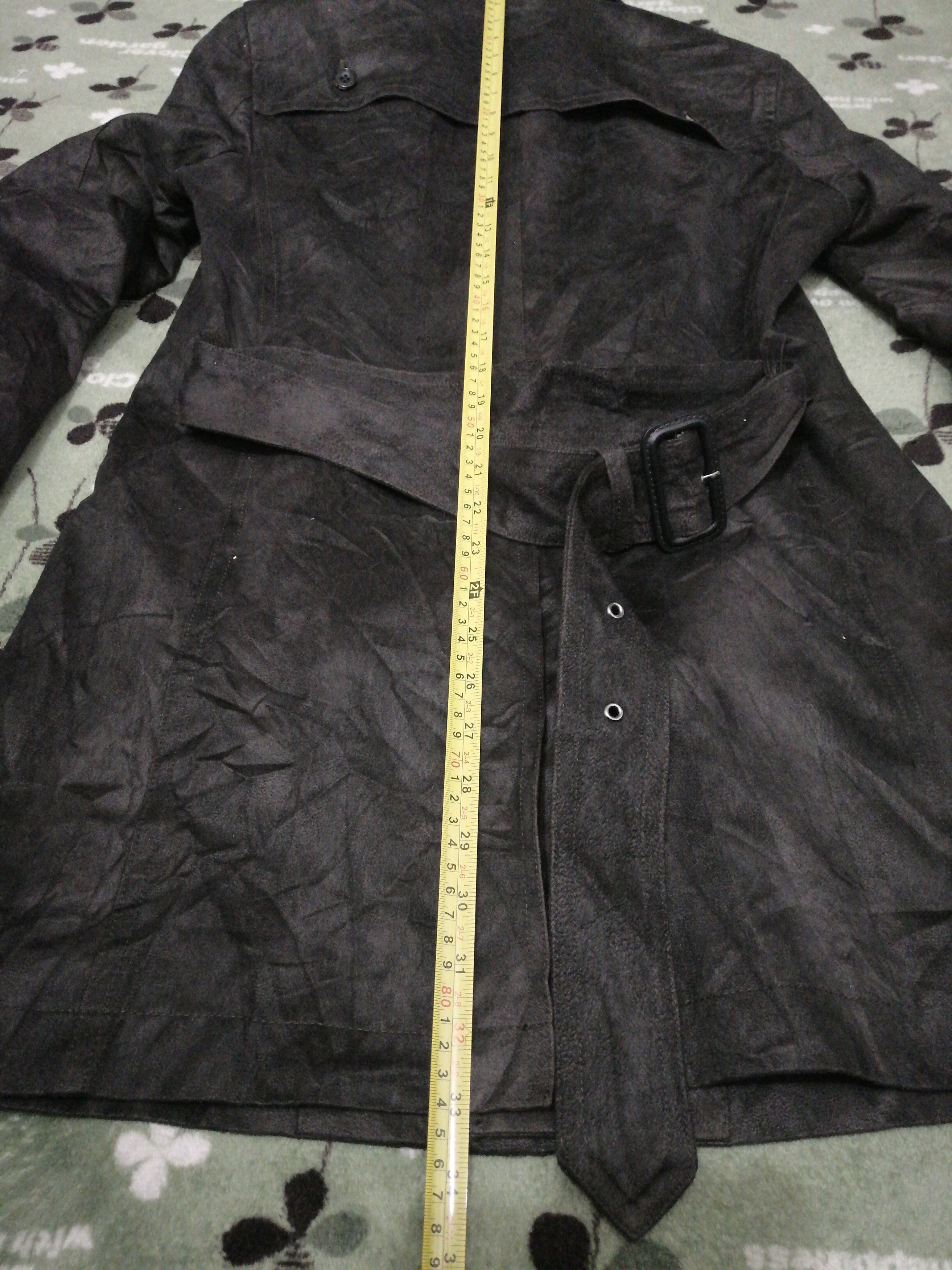 Designer × Japanese Brand × Tornado Mart Tornado Mart Velvet Trench Coat Size US M / EU 48-50 / 2 - 15 Thumbnail