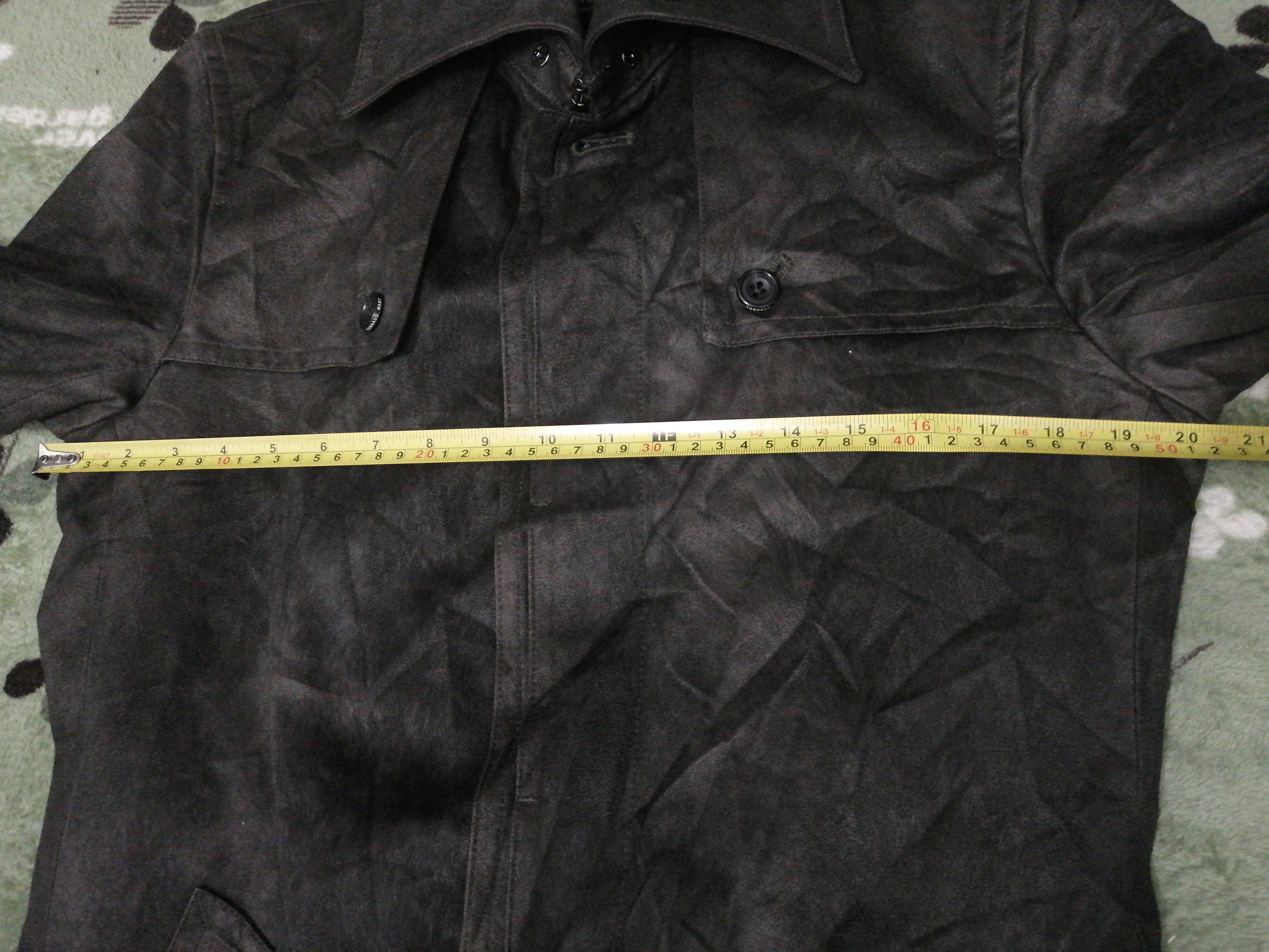 Designer × Japanese Brand × Tornado Mart Tornado Mart Velvet Trench Coat Size US M / EU 48-50 / 2 - 14 Thumbnail