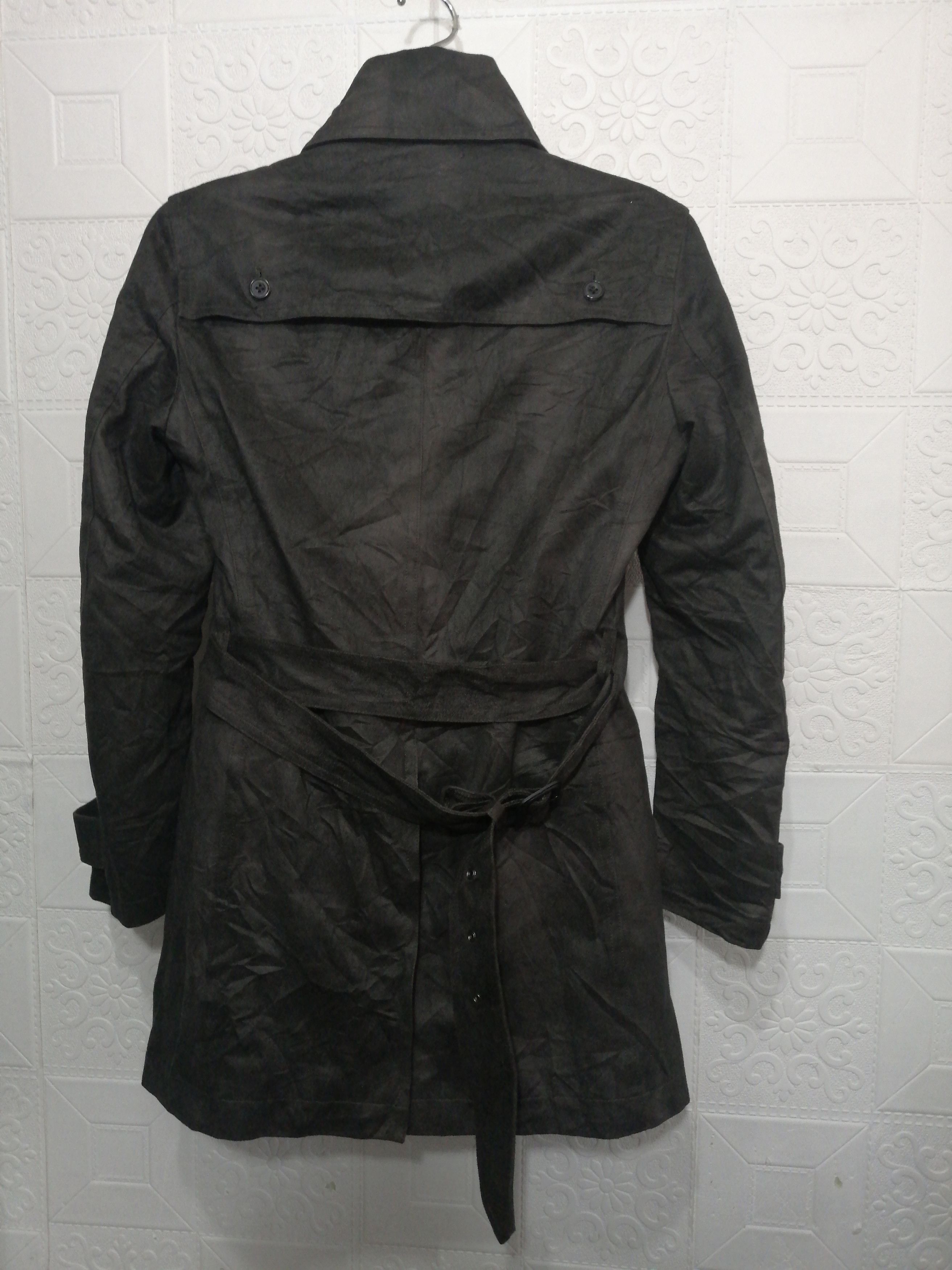 Designer × Japanese Brand × Tornado Mart Tornado Mart Velvet Trench Coat Size US M / EU 48-50 / 2 - 8 Thumbnail