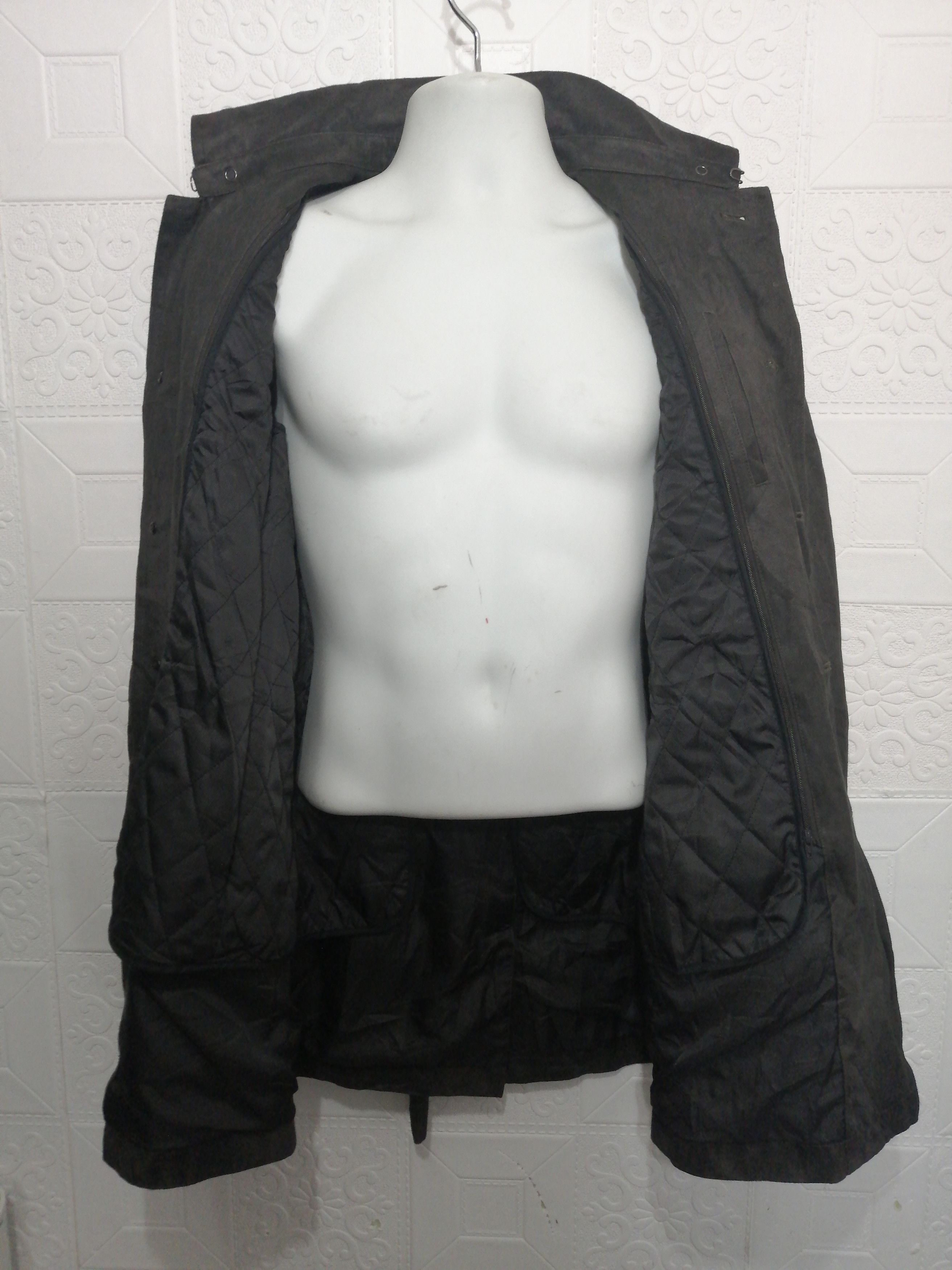 Designer × Japanese Brand × Tornado Mart Tornado Mart Velvet Trench Coat Size US M / EU 48-50 / 2 - 6 Thumbnail