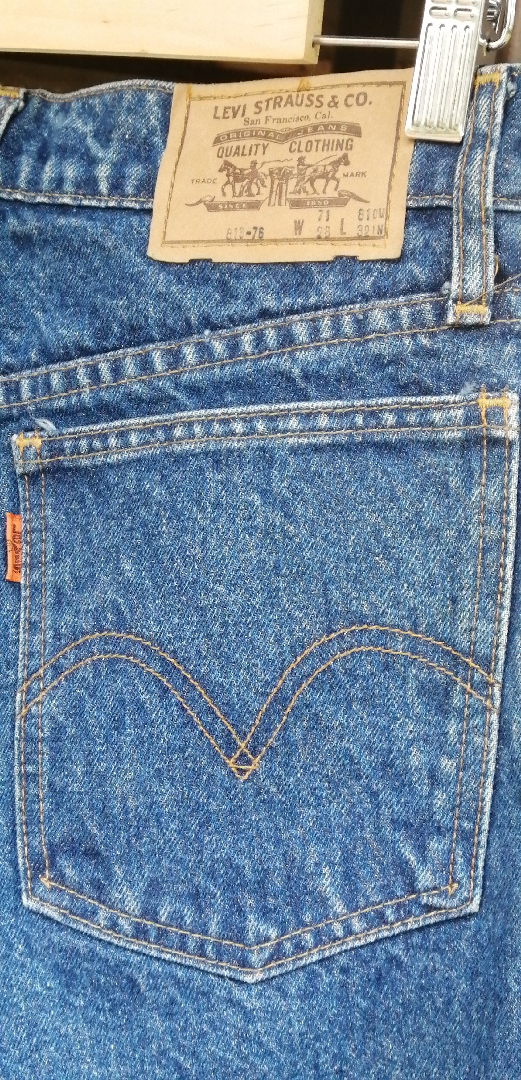 Levi's × Vintage Vintage Levi's Orange Tab Size US 28 / EU 44 - 2 Thumbnail
