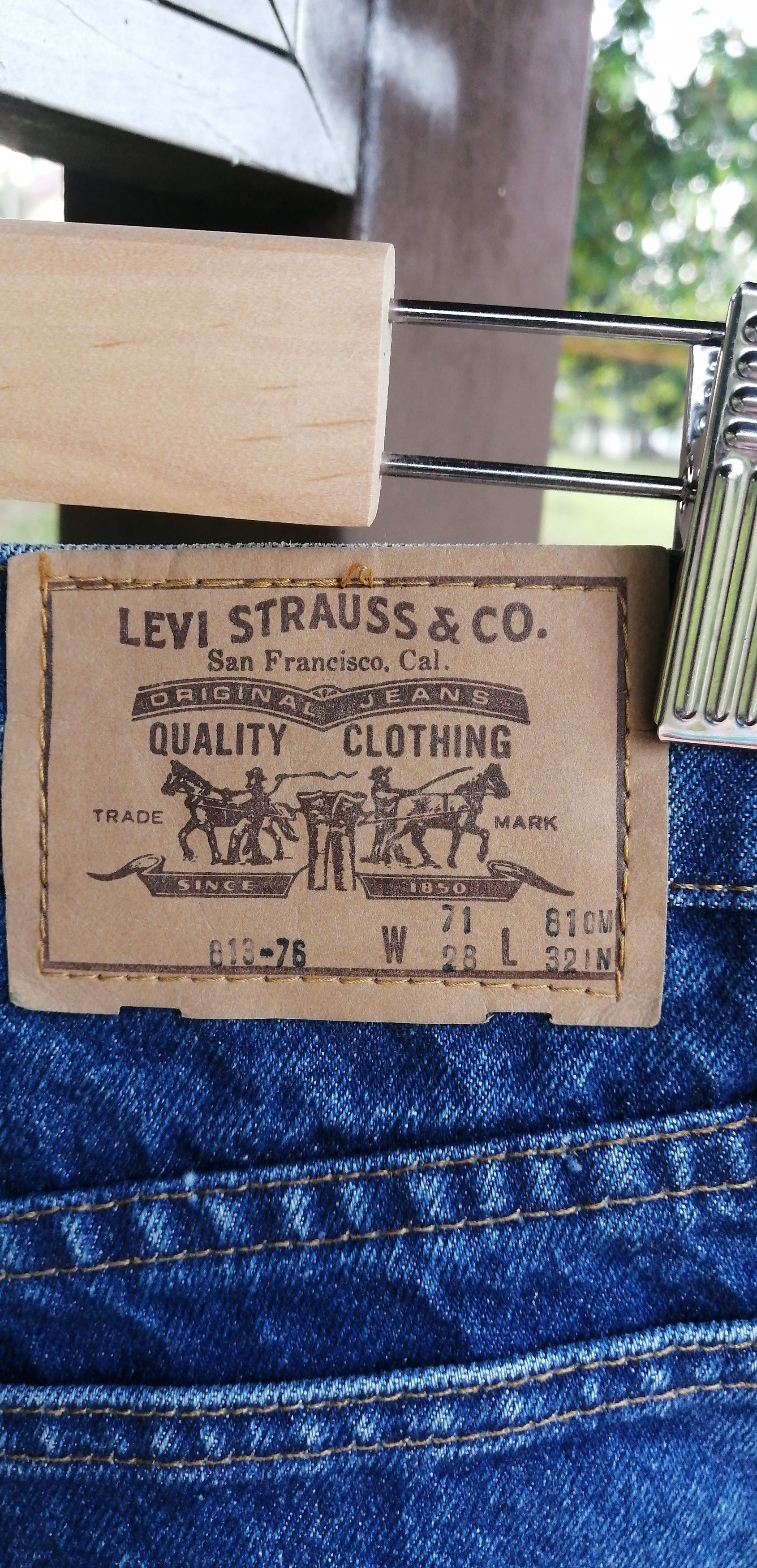 Levi's × Vintage Vintage Levi's Orange Tab Size US 28 / EU 44 - 3 Thumbnail