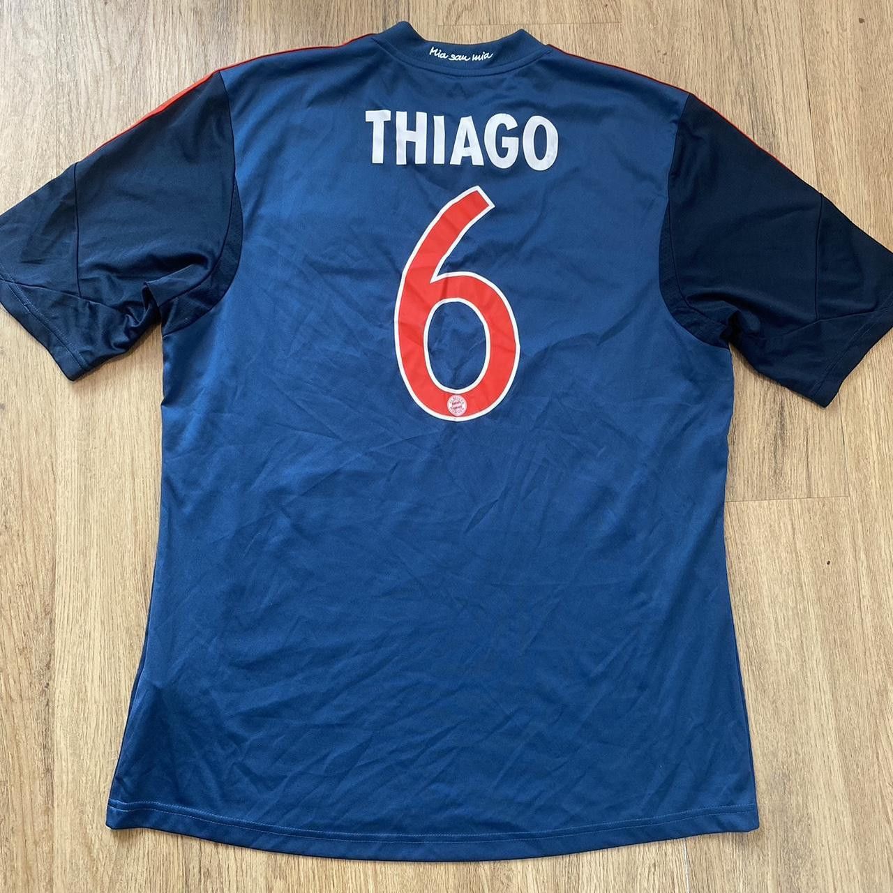 2013-14 Bayern Munich *6 Thiago Third Adidas