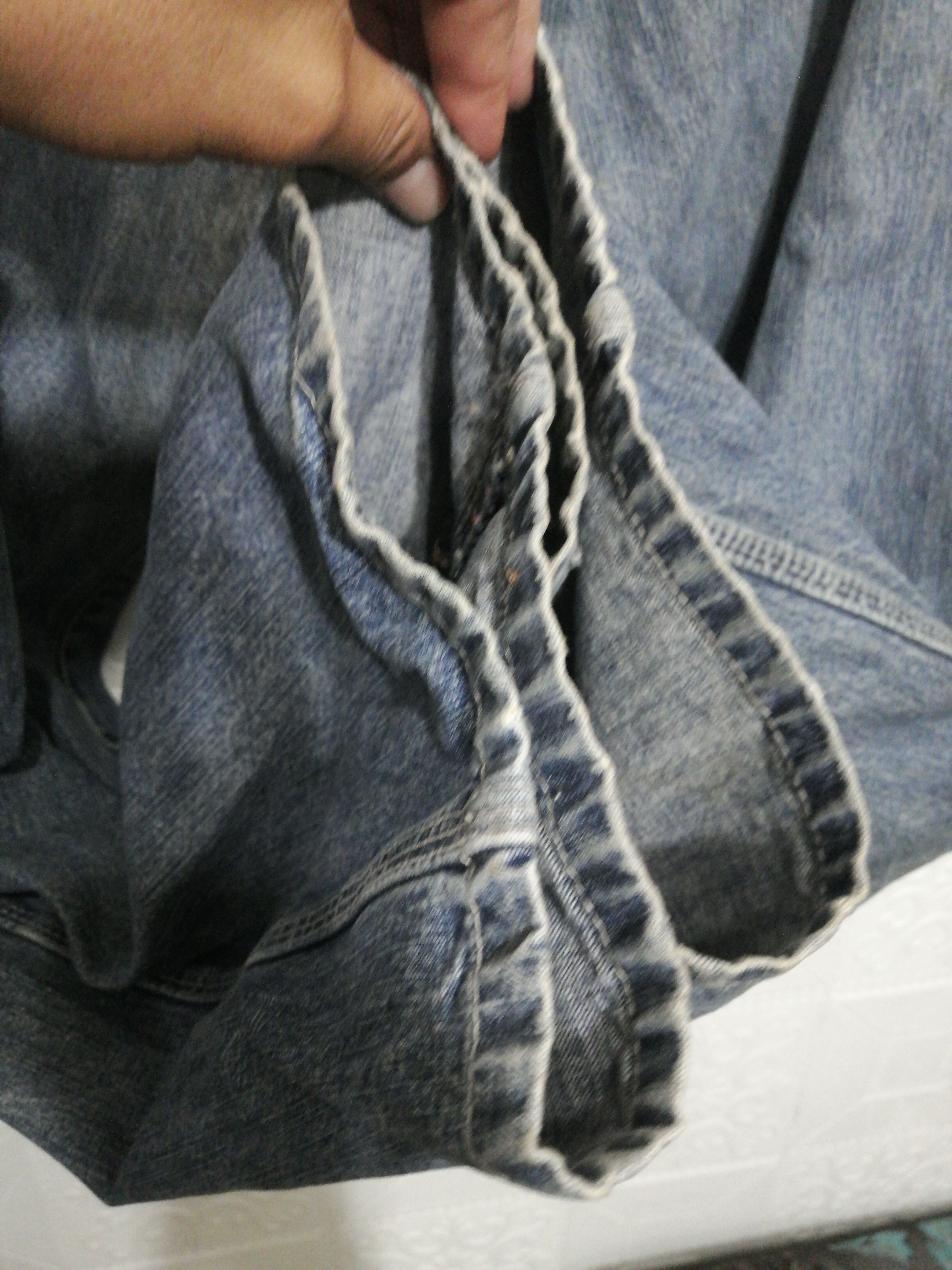 Marc Buchanan × Pelle Pelle Pelle Pelle Patch Design Jeans Size US 32 / EU 48 - 16 Thumbnail