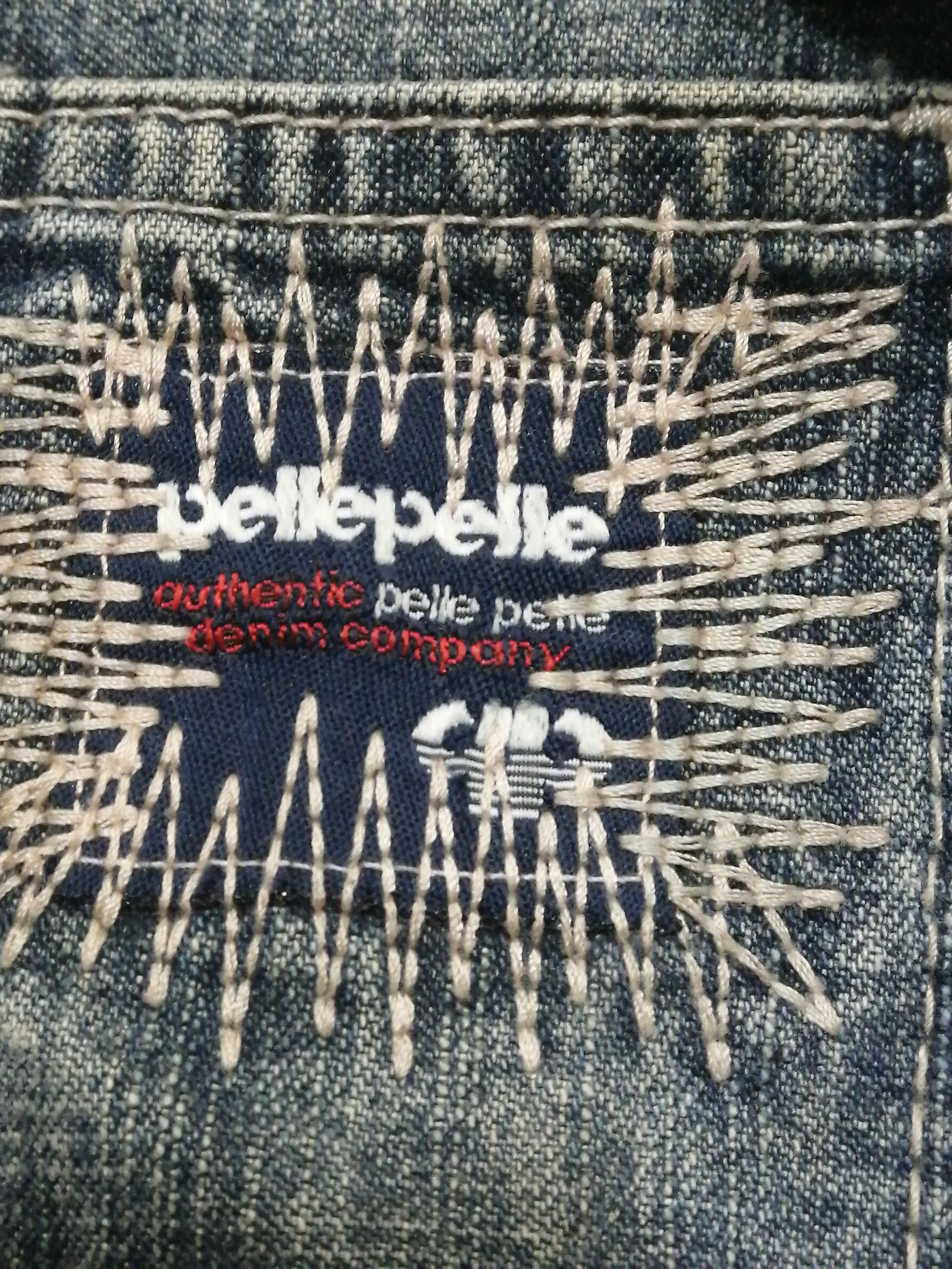 Marc Buchanan × Pelle Pelle Pelle Pelle Patch Design Jeans Size US 32 / EU 48 - 9 Thumbnail