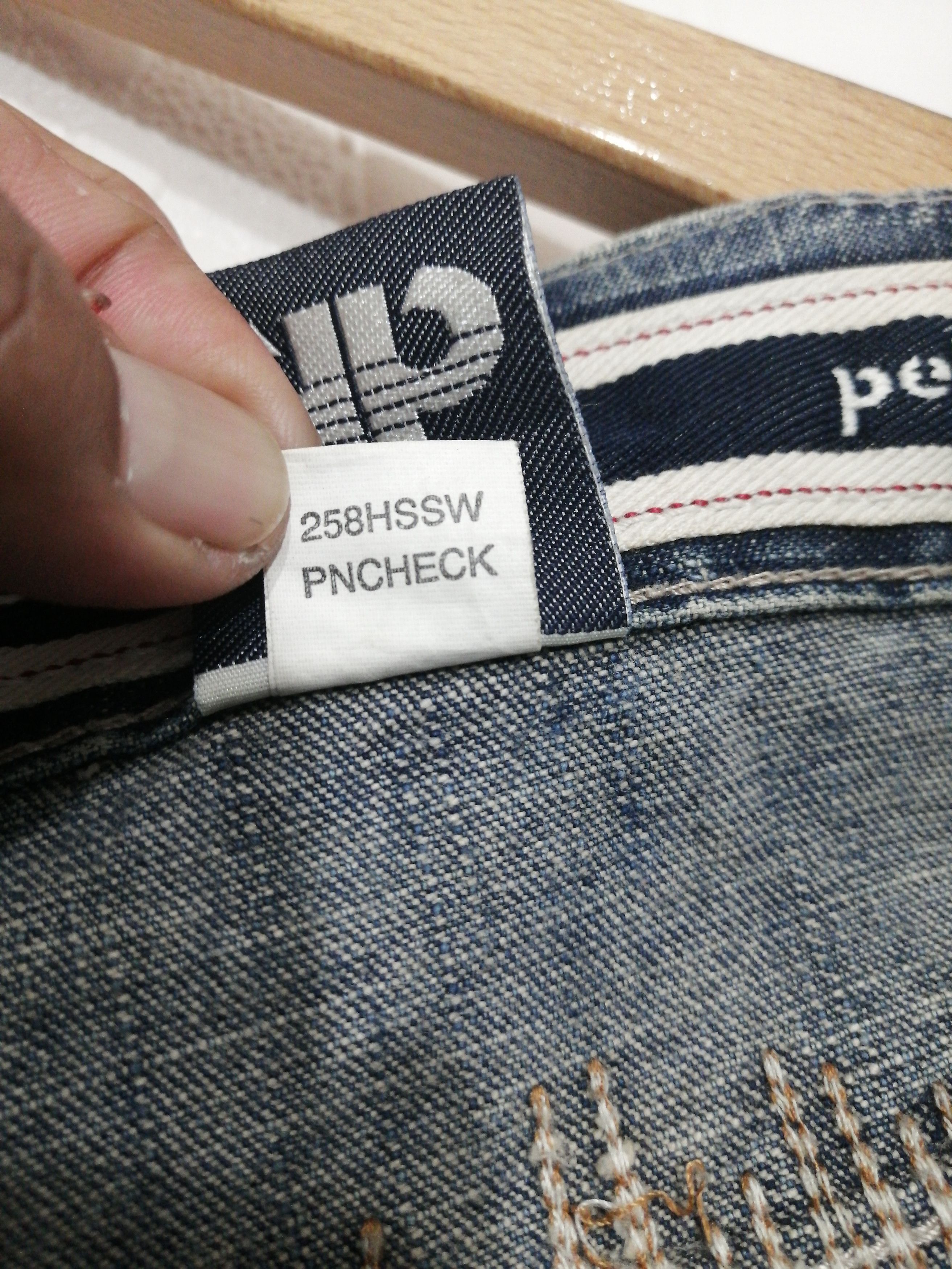 Marc Buchanan × Pelle Pelle Pelle Pelle Patch Design Jeans Size US 32 / EU 48 - 12 Thumbnail
