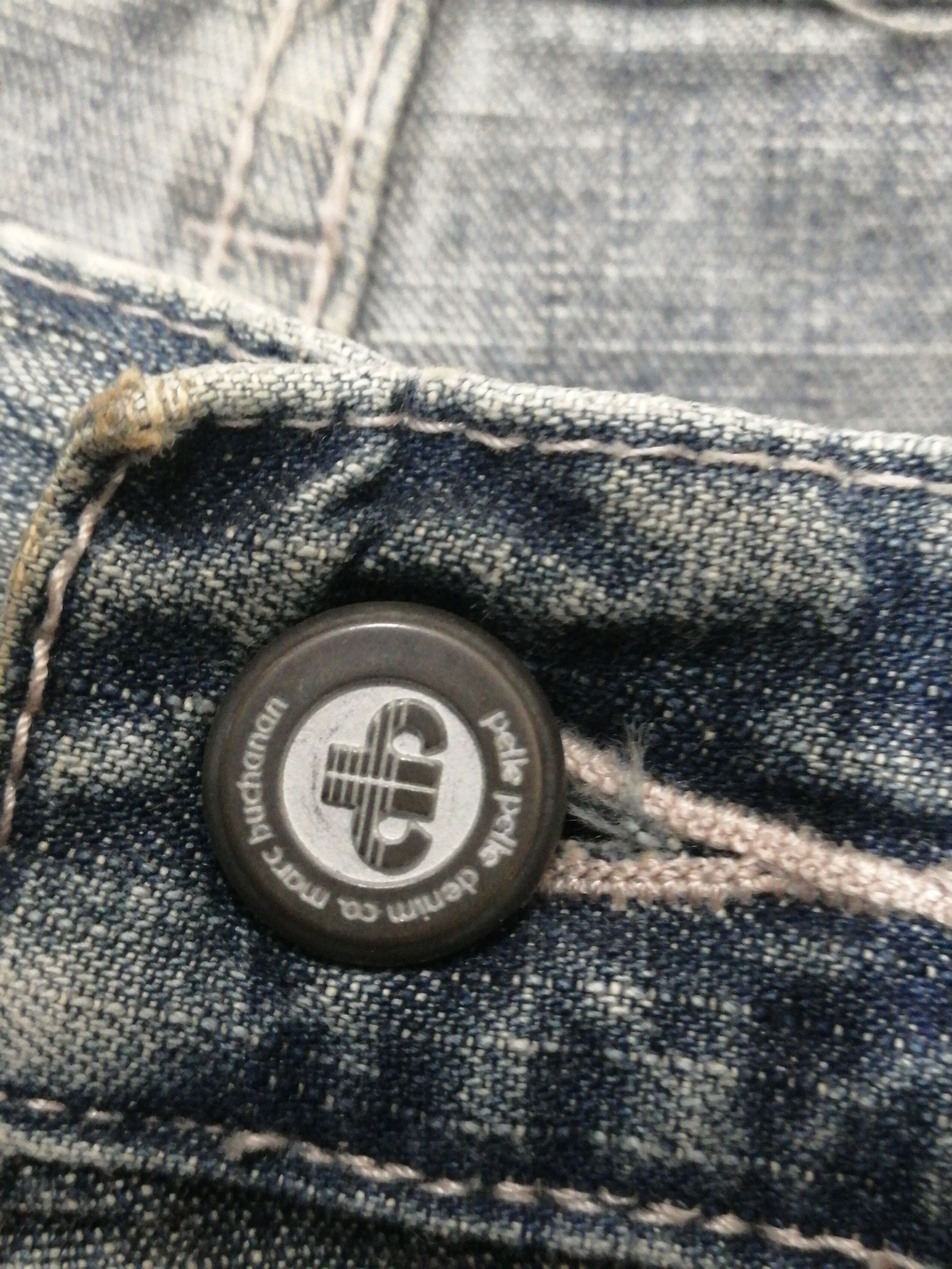 Marc Buchanan × Pelle Pelle Pelle Pelle Patch Design Jeans Size US 32 / EU 48 - 8 Thumbnail