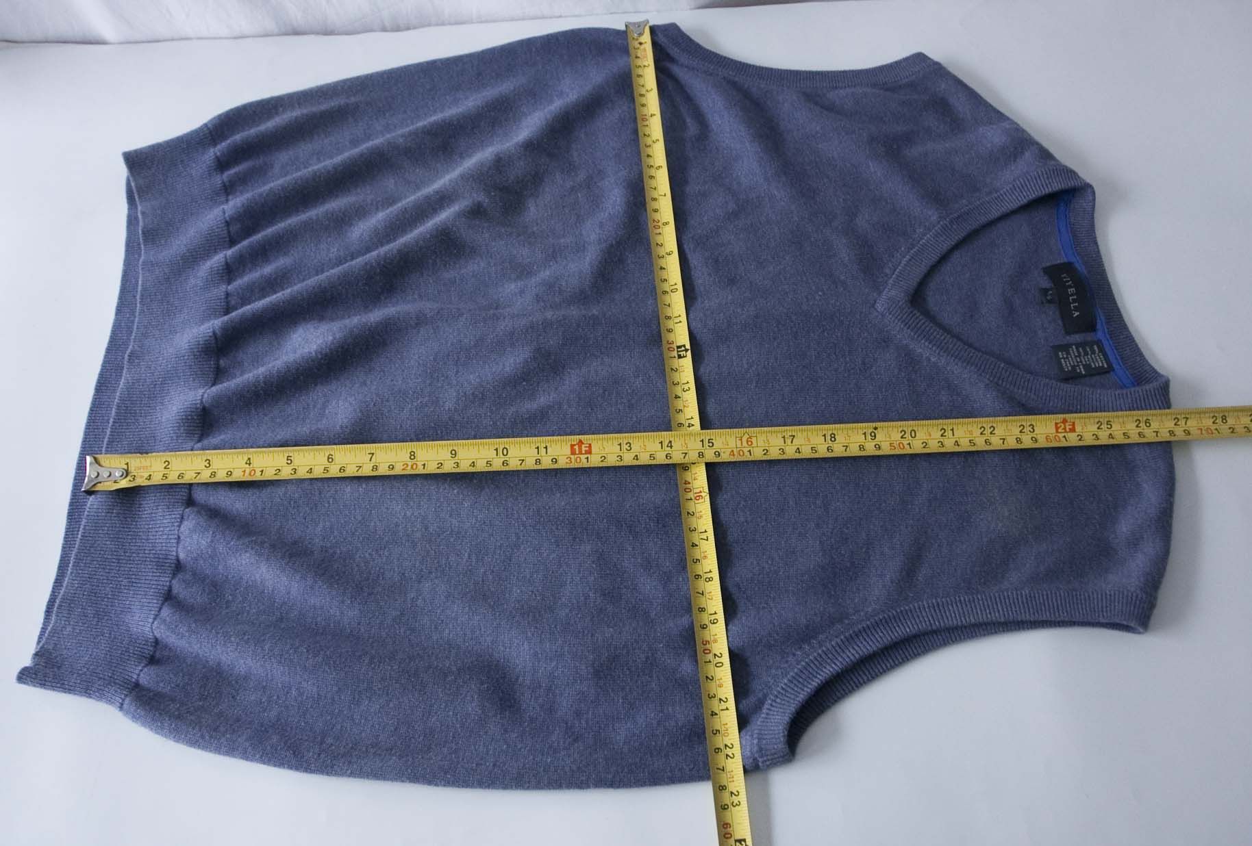 Viyella Viyella Vest Sweater Cotton/ Nylon / Silk Size L Size US L / EU 52-54 / 3 - 4 Thumbnail
