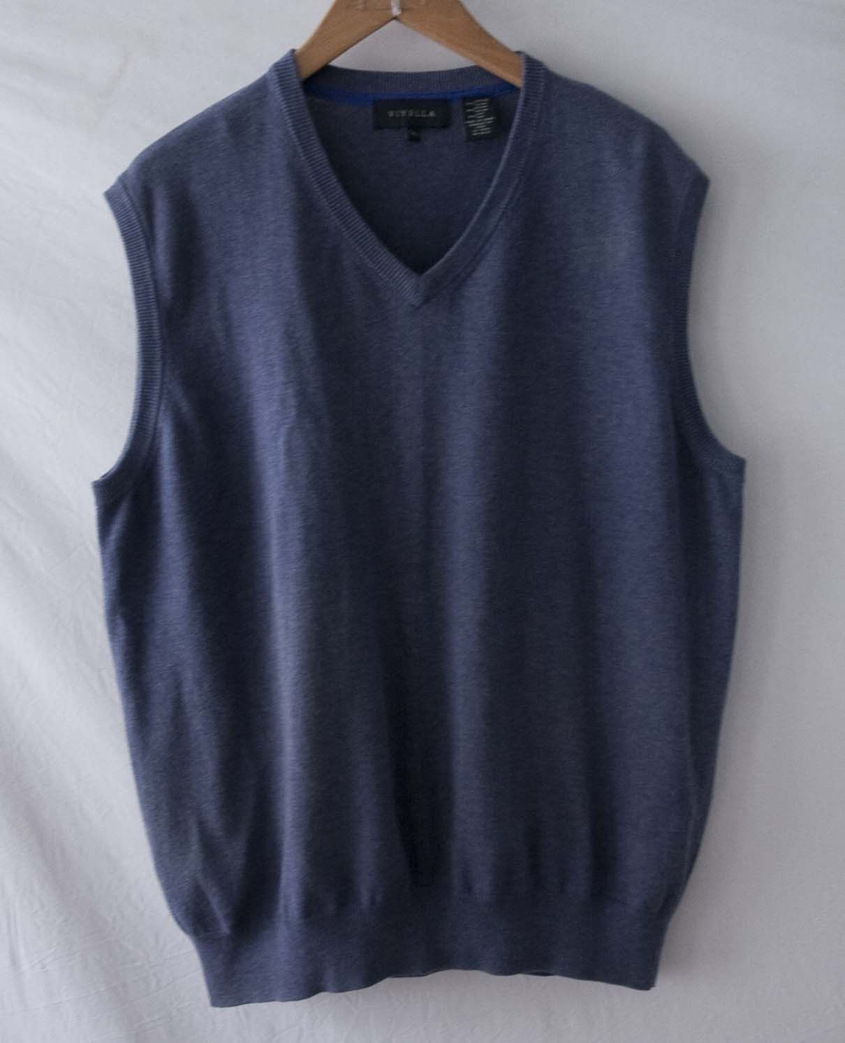 Viyella Viyella Vest Sweater Cotton/ Nylon / Silk Size L Size US L / EU 52-54 / 3 - 1 Thumbnail
