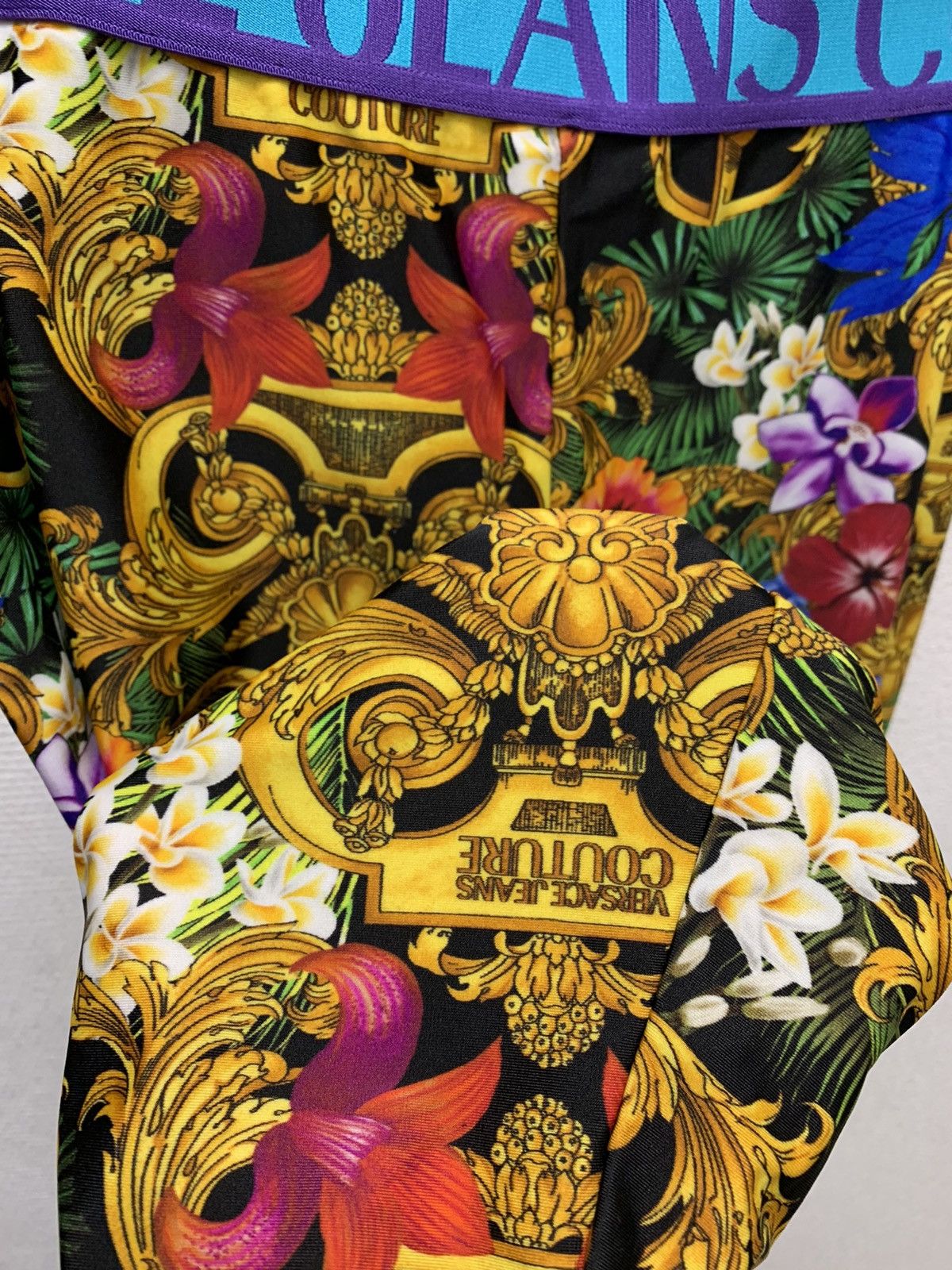 Versace Jeans Couture Versace jeans couture fullprint leggings Medusa women Size 32" / US 10 / IT 46 - 3 Thumbnail
