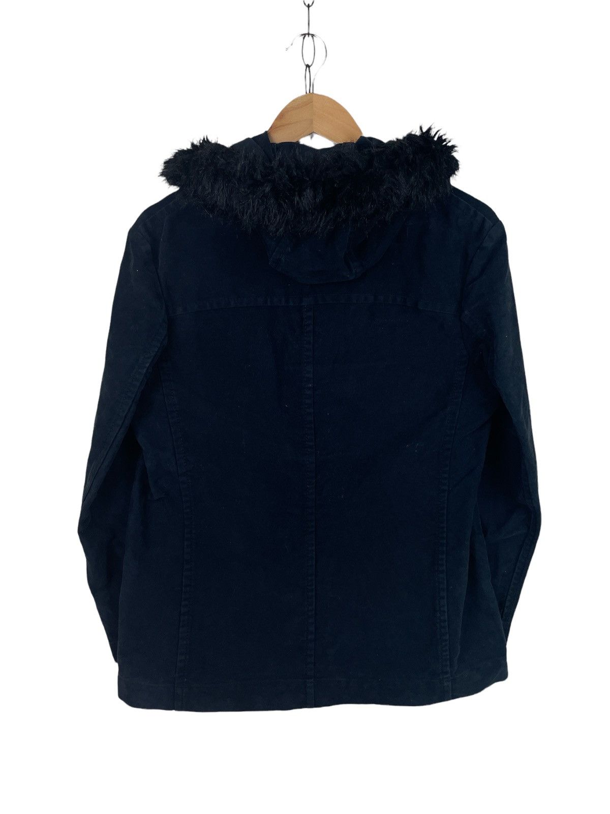 Comme des Garcons AD2003 CDG x Junya Watanabe Layered Black Hooded Jacket Size US S / EU 44-46 / 1 - 7 Thumbnail