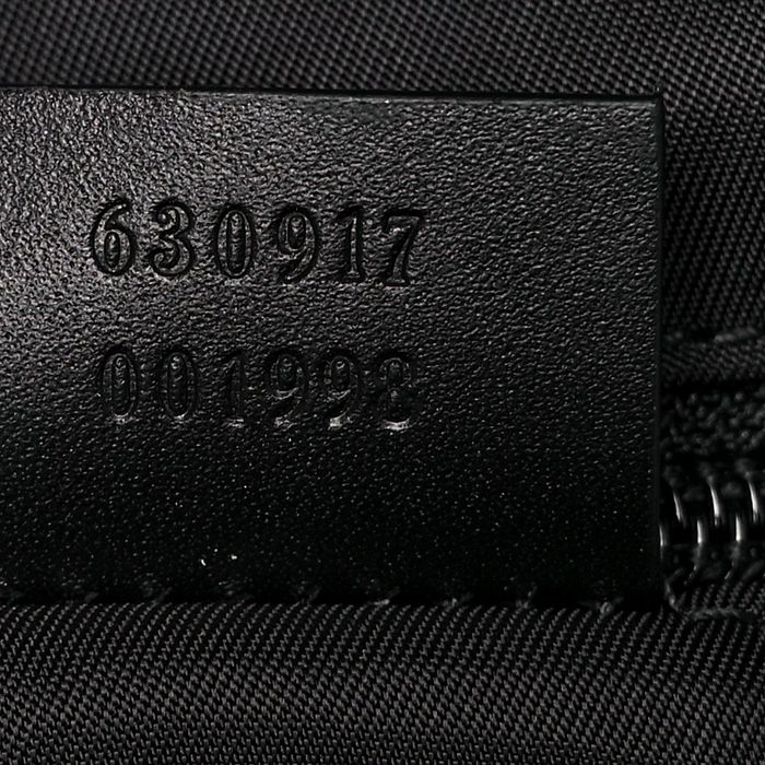 Gucci Gucci Black Canvas Web Stripe Backpack 630918 | Grailed