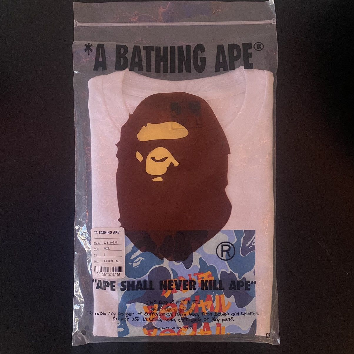 BAPE x Anti Social Social Club ABC Camo Box Tee