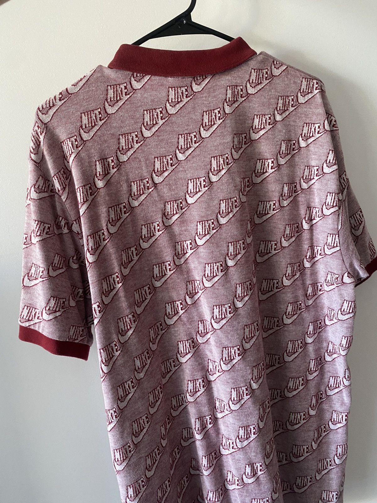 supreme x nike jacquard polo