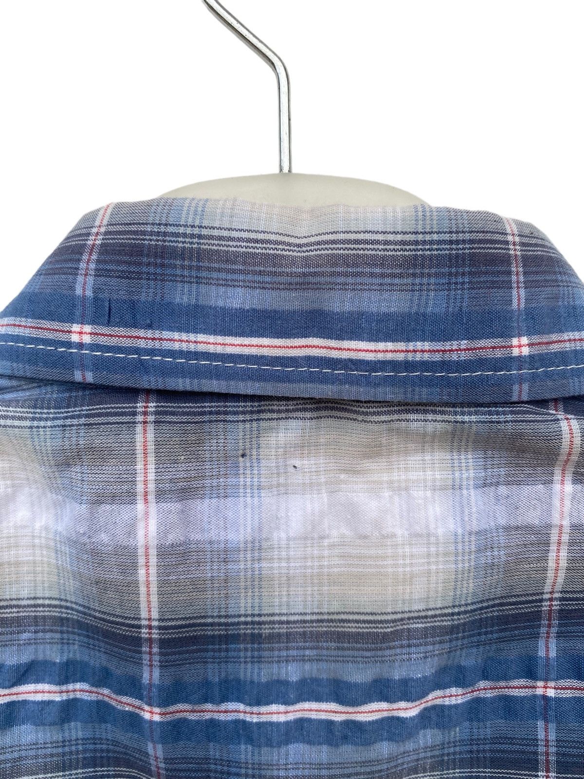 Kansai Yamamoto Kansai Jeans Shadow Plaid Style Shirt Size US M / EU 48-50 / 2 - 6 Thumbnail