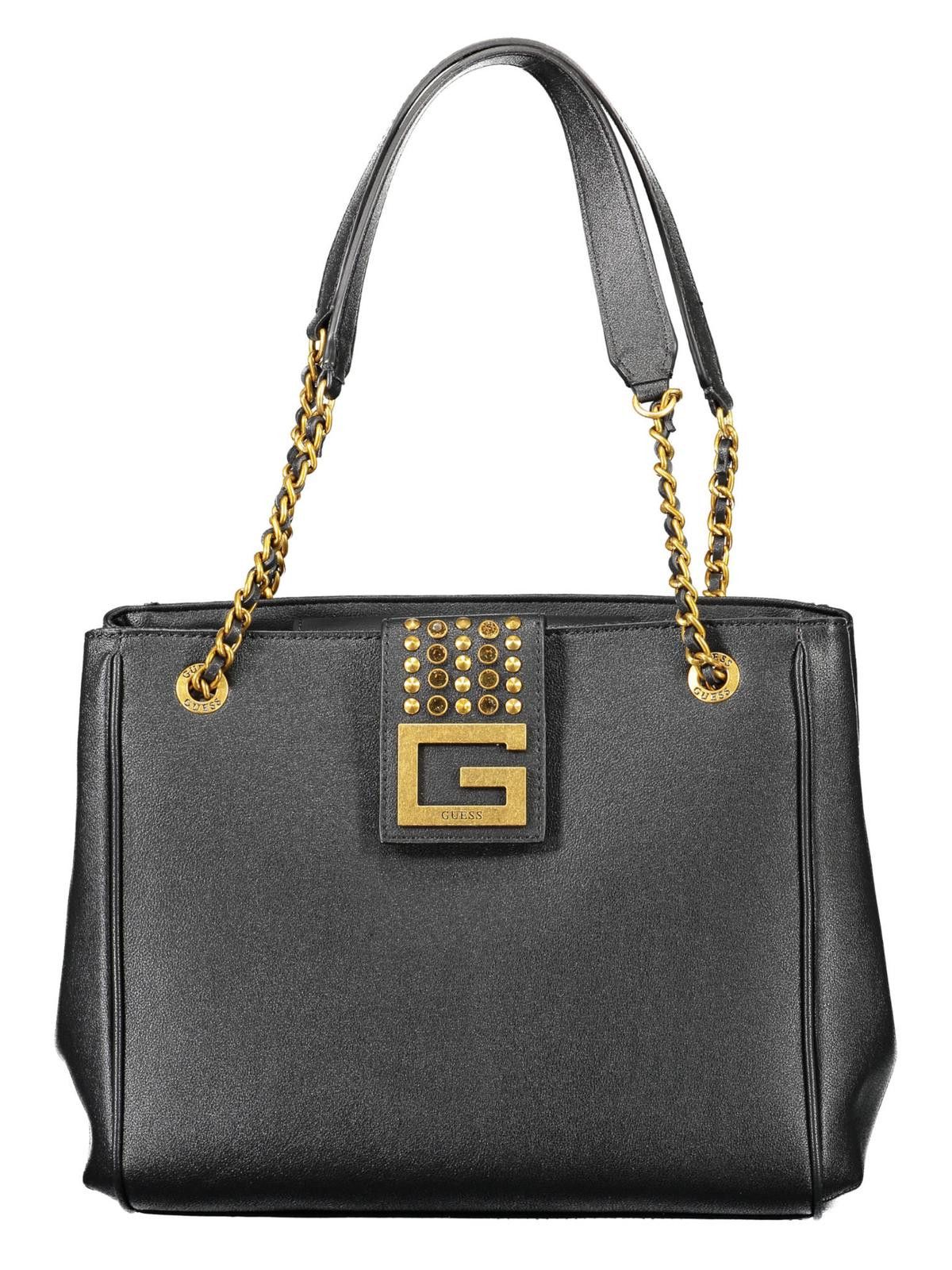 Guess Jeans Black Polyurethane Women Handbag main image 0