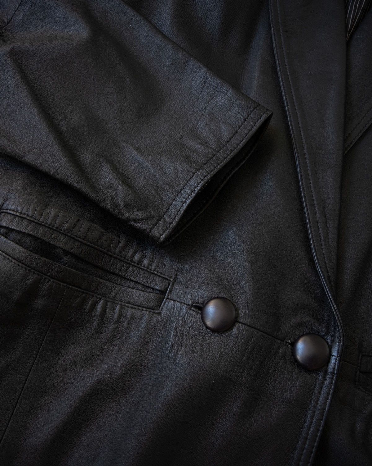 Leather Vintage leather coat Size M / US 6-8 / IT 42-44 - 5 Thumbnail