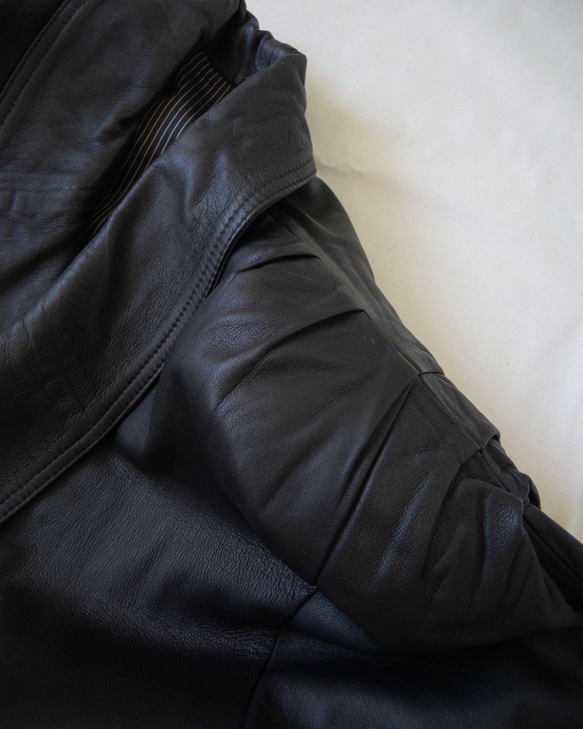 Leather Vintage leather coat Size M / US 6-8 / IT 42-44 - 6 Thumbnail