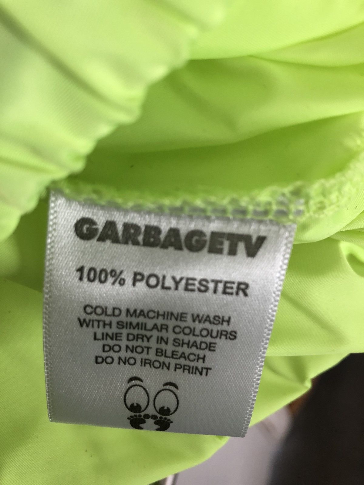 Garbage TV Garbage TV Aussie Fluorescent Yellow Green Pullover Jacket Size US M / EU 48-50 / 2 - 7 Thumbnail