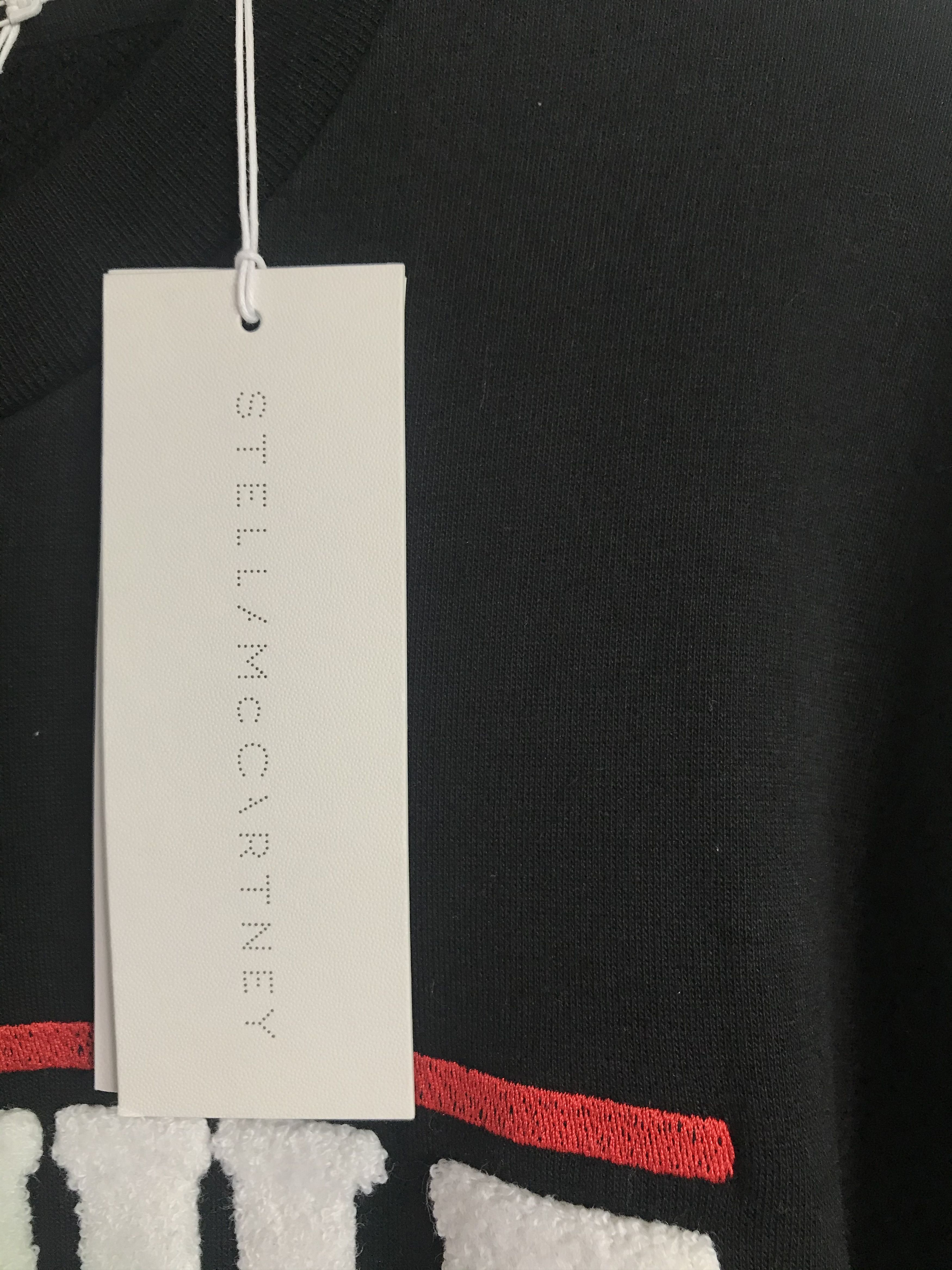 Stella McCartney Stella McCartney Black No Smile No Service Sweatshirt M Size US M / EU 48-50 / 2 - 3 Thumbnail