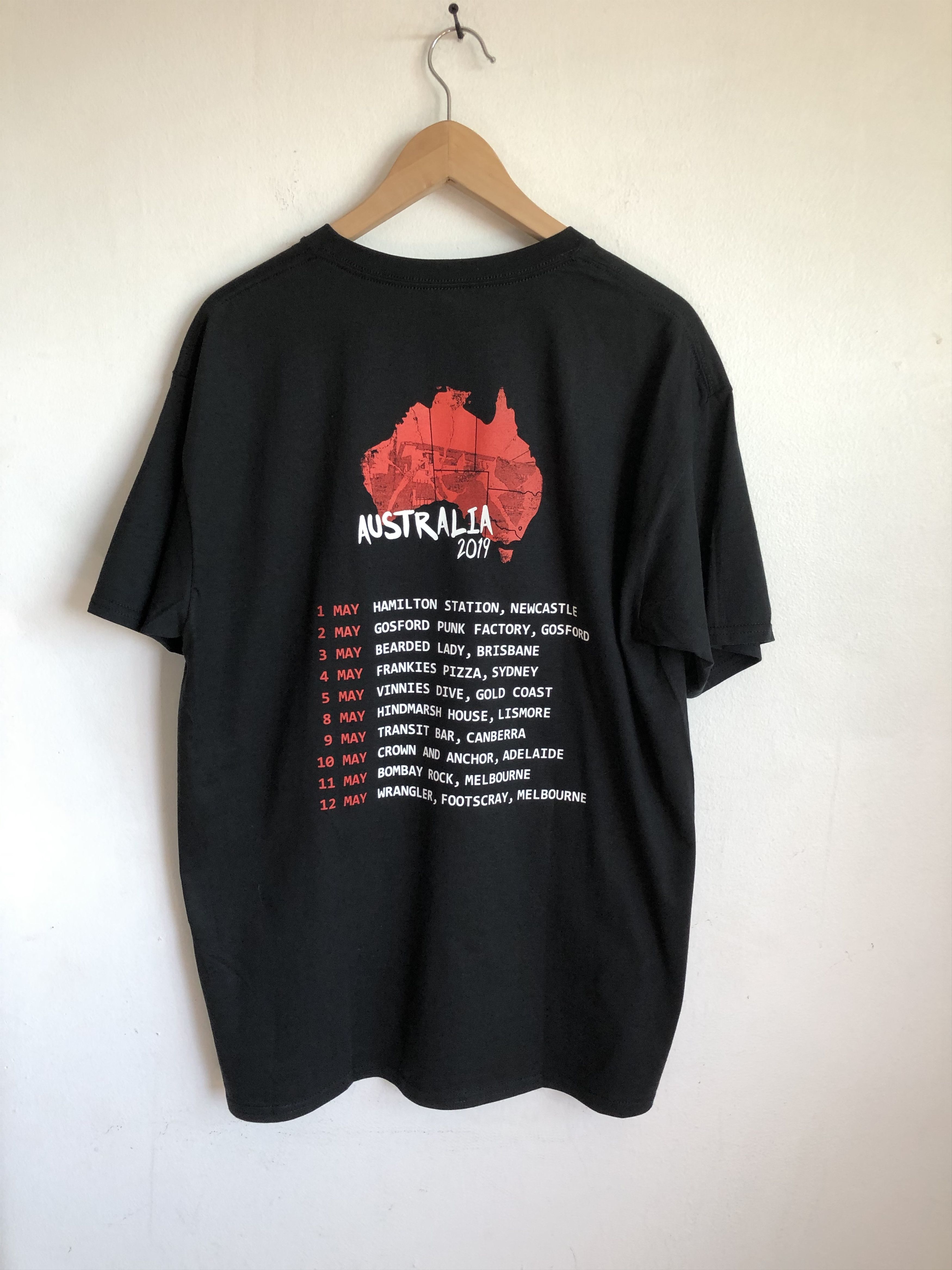 Band Tees Malaysian Punk Band Trophy Knives Australia 2019 T-Shirt Size US XXL / EU 58 / 5 - 2 Thumbnail