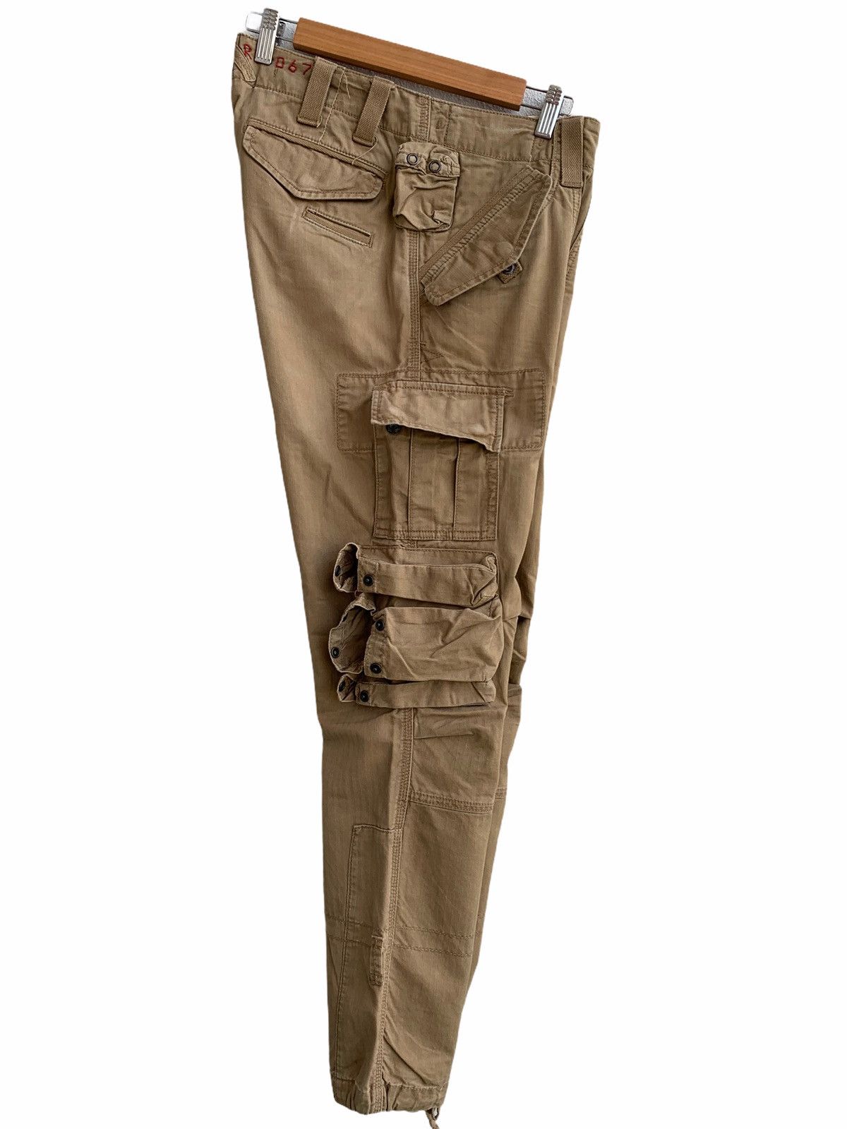 Polo Ralph Lauren × Ralph Lauren × U.S. Polo Assn. Vintage Multiple Pocket Cargo trouser army style PRL Size US 32 / EU 48 - 3 Thumbnail