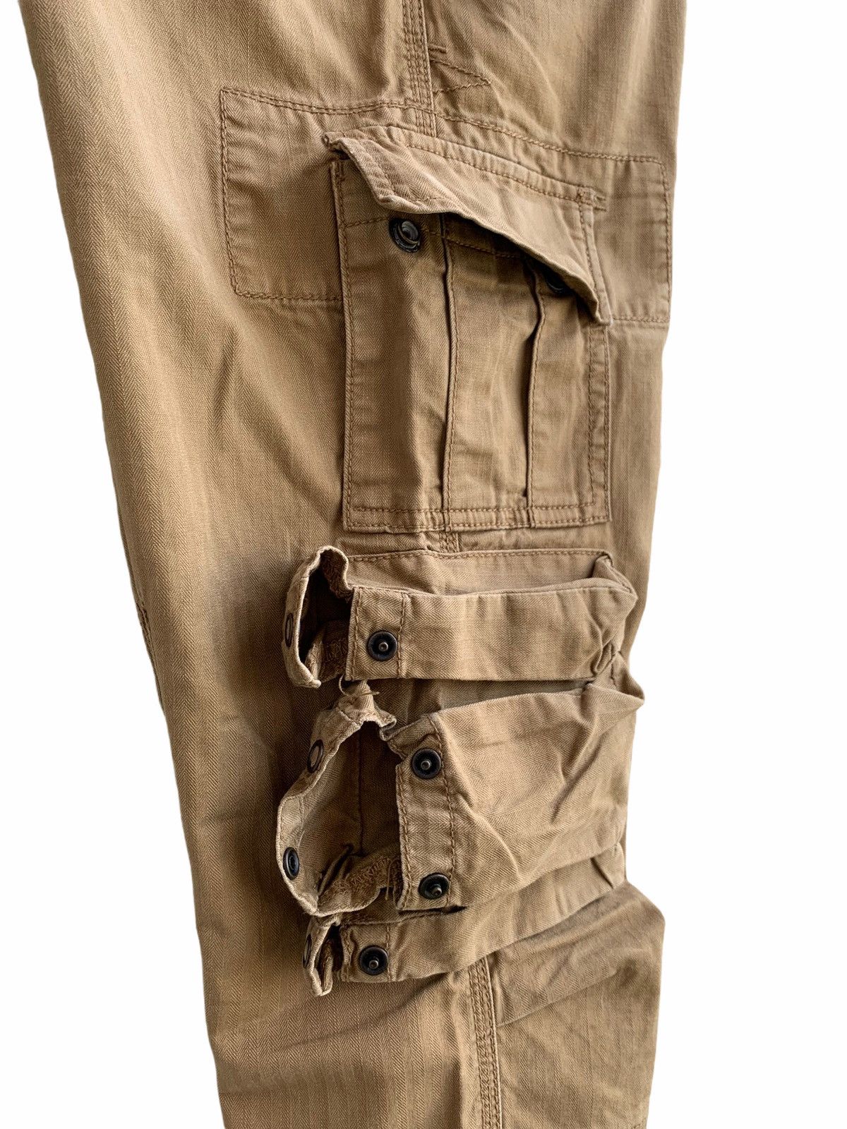 Polo Ralph Lauren × Ralph Lauren × U.S. Polo Assn. Vintage Multiple Pocket Cargo trouser army style PRL Size US 32 / EU 48 - 5 Thumbnail