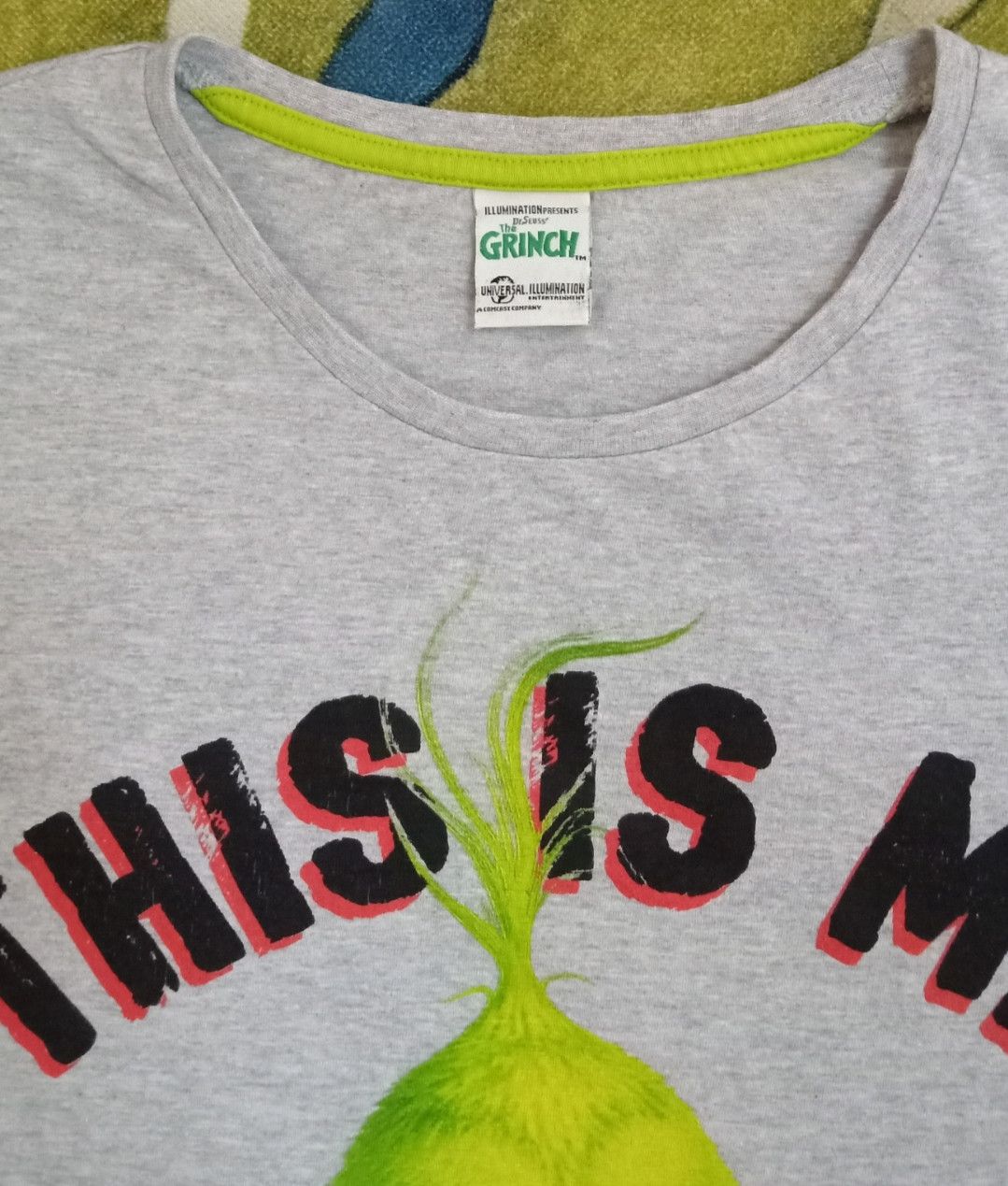 Cartoon Network × Universal Studios The Grinch : This Is Me Being Jolly T-shirt Size US XL / EU 56 / 4 - 4 Thumbnail