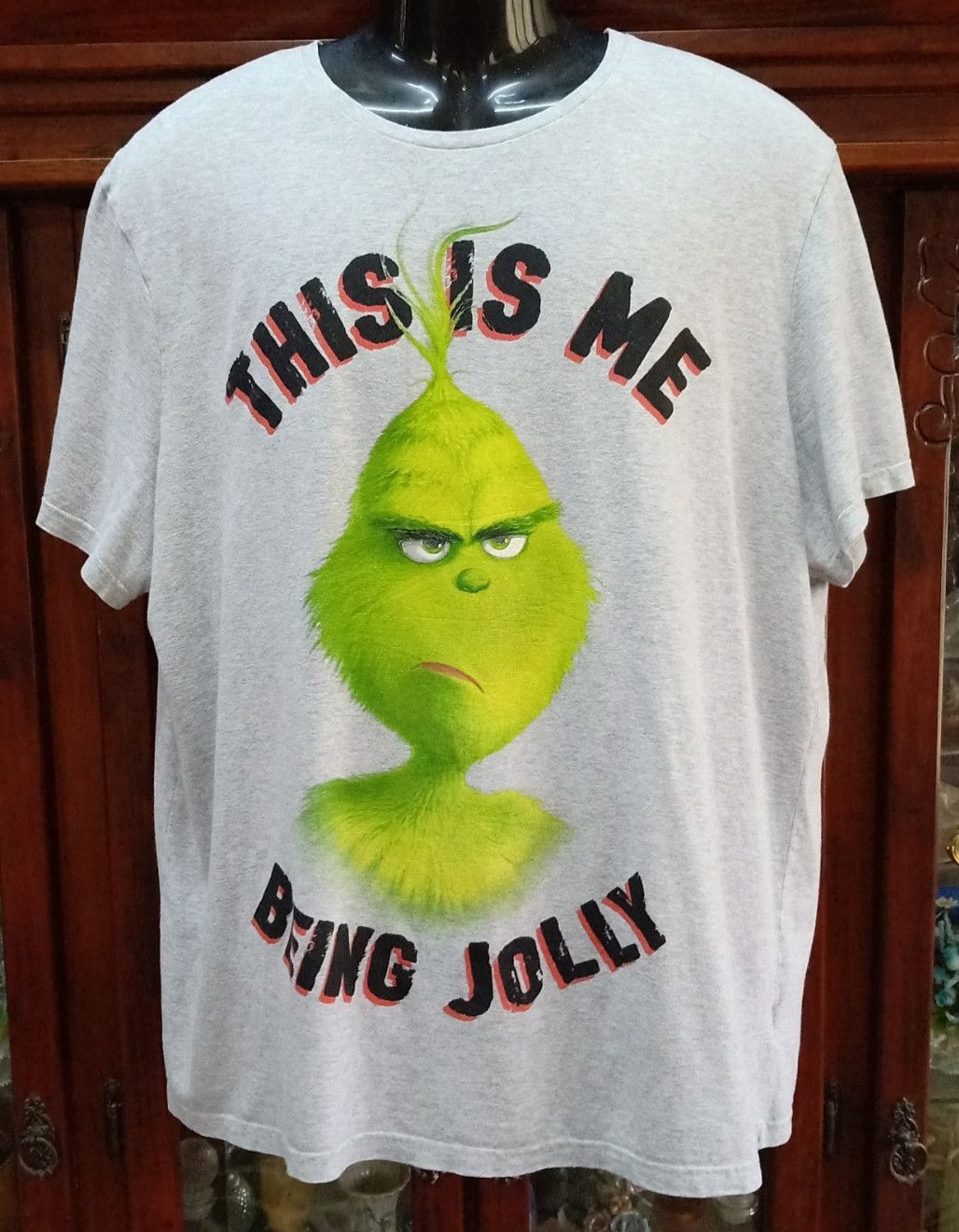 Cartoon Network × Universal Studios The Grinch : This Is Me Being Jolly T-shirt Size US XL / EU 56 / 4 - 1 Thumbnail
