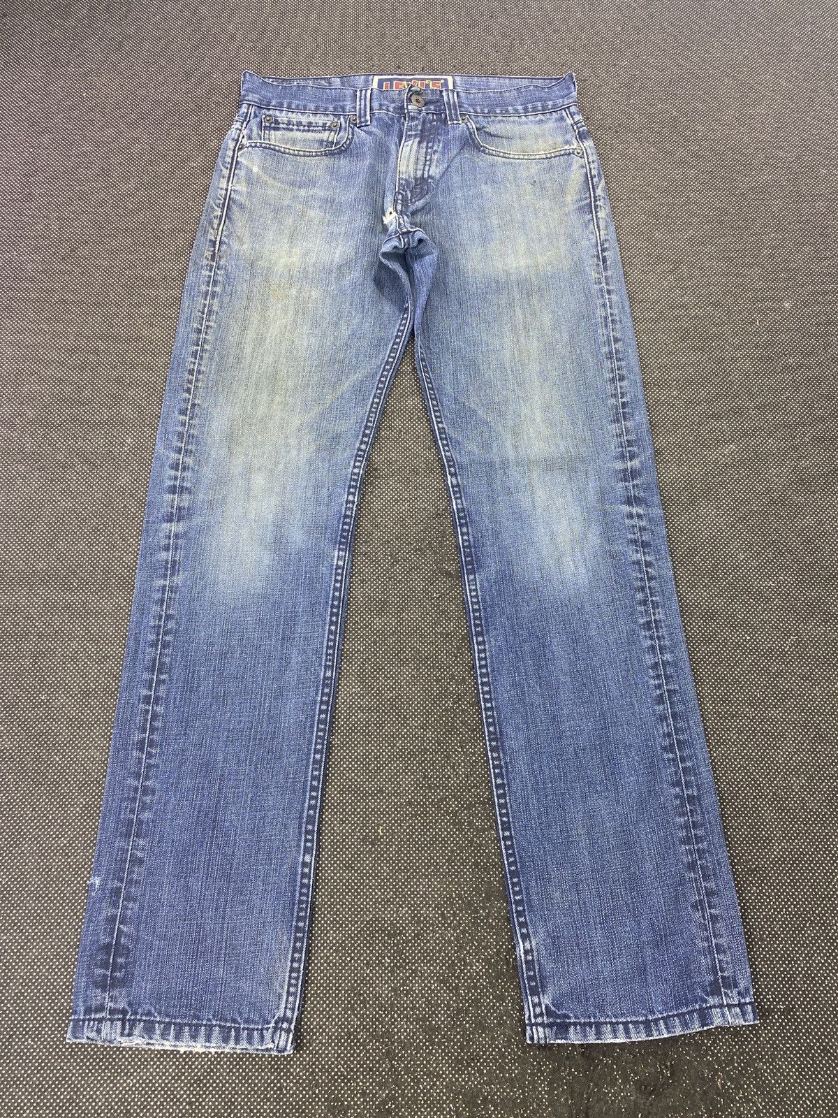 Jean VINTAGE LEVIS 511 BLUE WASH JEANS 31x32 -J483 Size US 31 - 2 Thumbnail