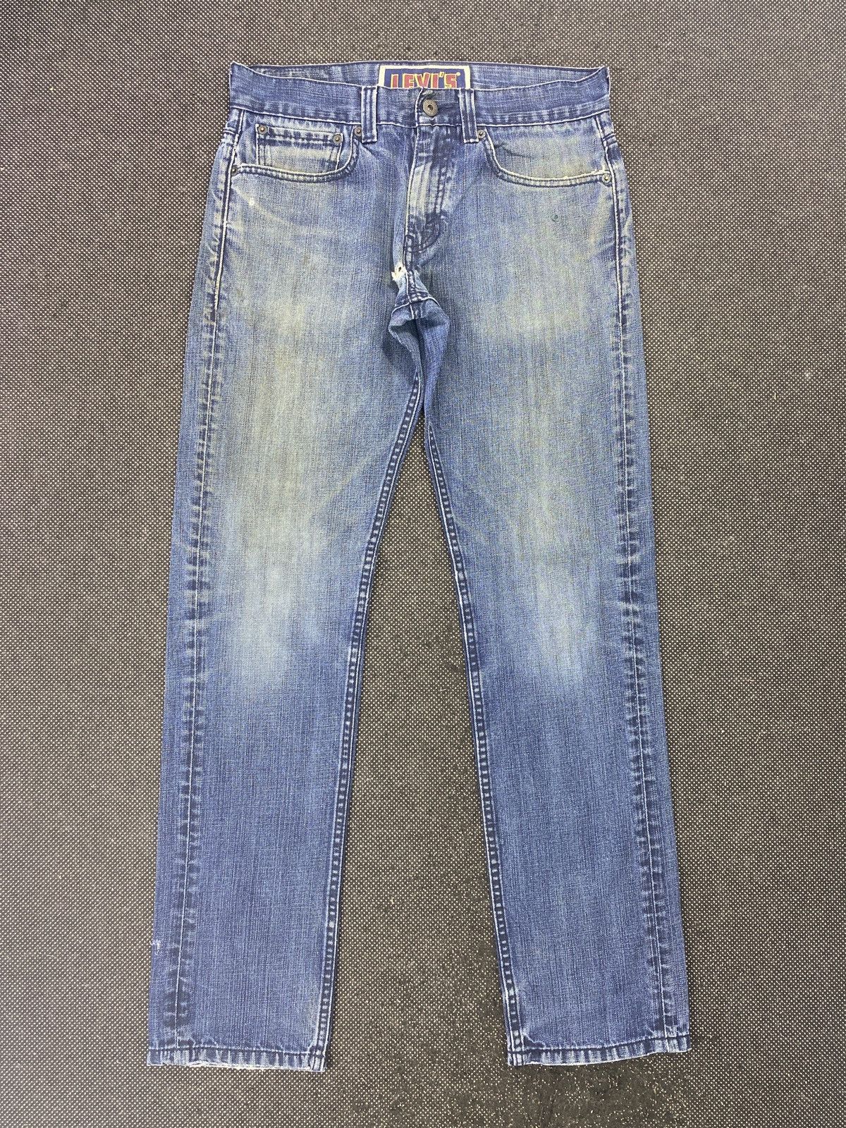 Jean VINTAGE LEVIS 511 BLUE WASH JEANS 31x32 -J483 Size US 31 - 1 Thumbnail