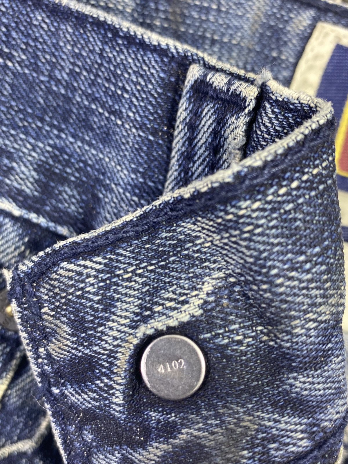 Jean VINTAGE LEVIS 511 BLUE WASH JEANS 31x32 -J483 Size US 31 - 7 Thumbnail