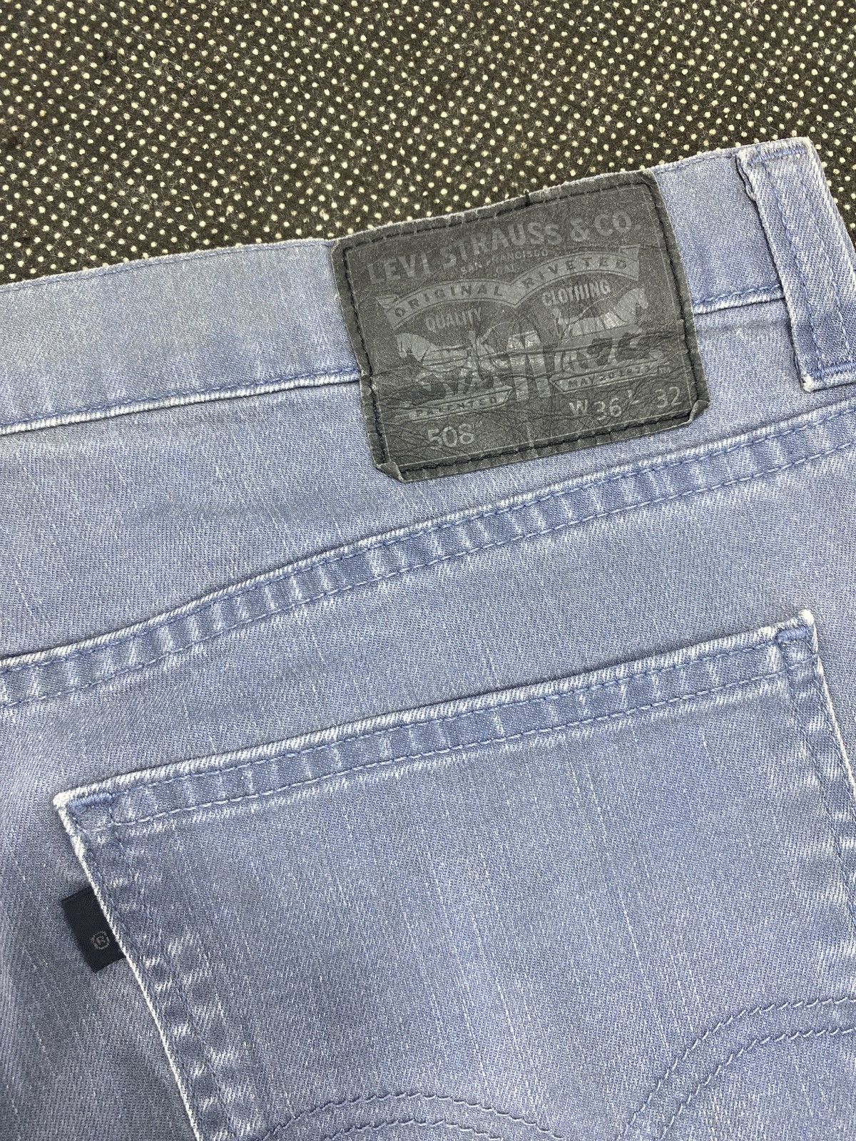Jean VINTAGE LEVIS 508 SINGLE ‘R’ BLACK TAB JEANS-J484 Size US 38 / EU 54 - 10 Thumbnail