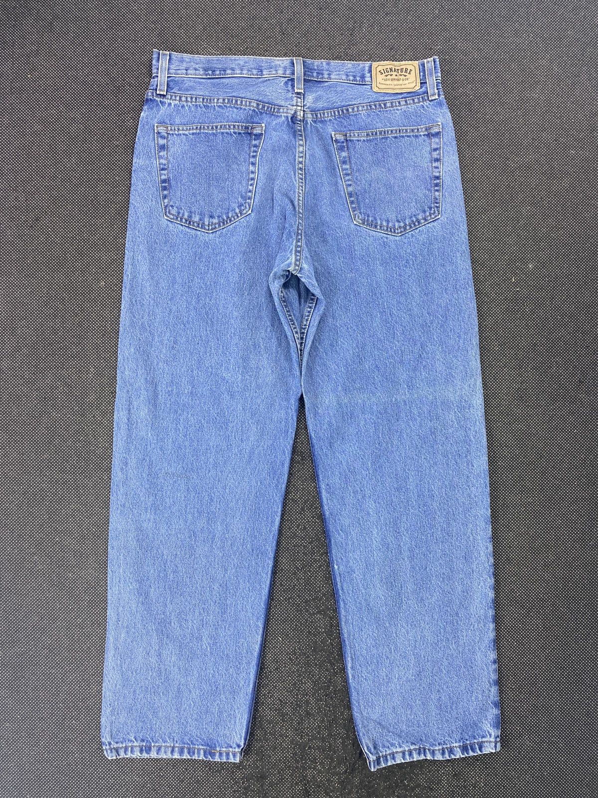 Jean VINTAGE LEVIS SIGNATURE BLUE WASH JEANS-J485 Size US 36 / EU 52 - 3 Thumbnail
