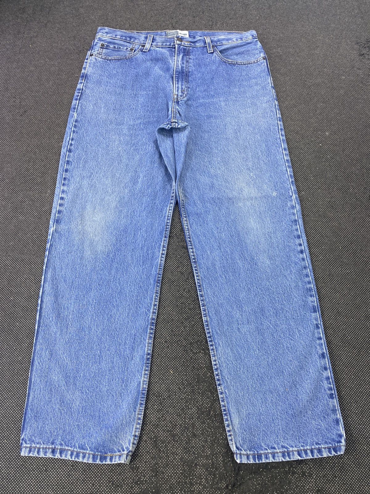 Jean VINTAGE LEVIS SIGNATURE BLUE WASH JEANS-J485 Size US 36 / EU 52 - 2 Thumbnail
