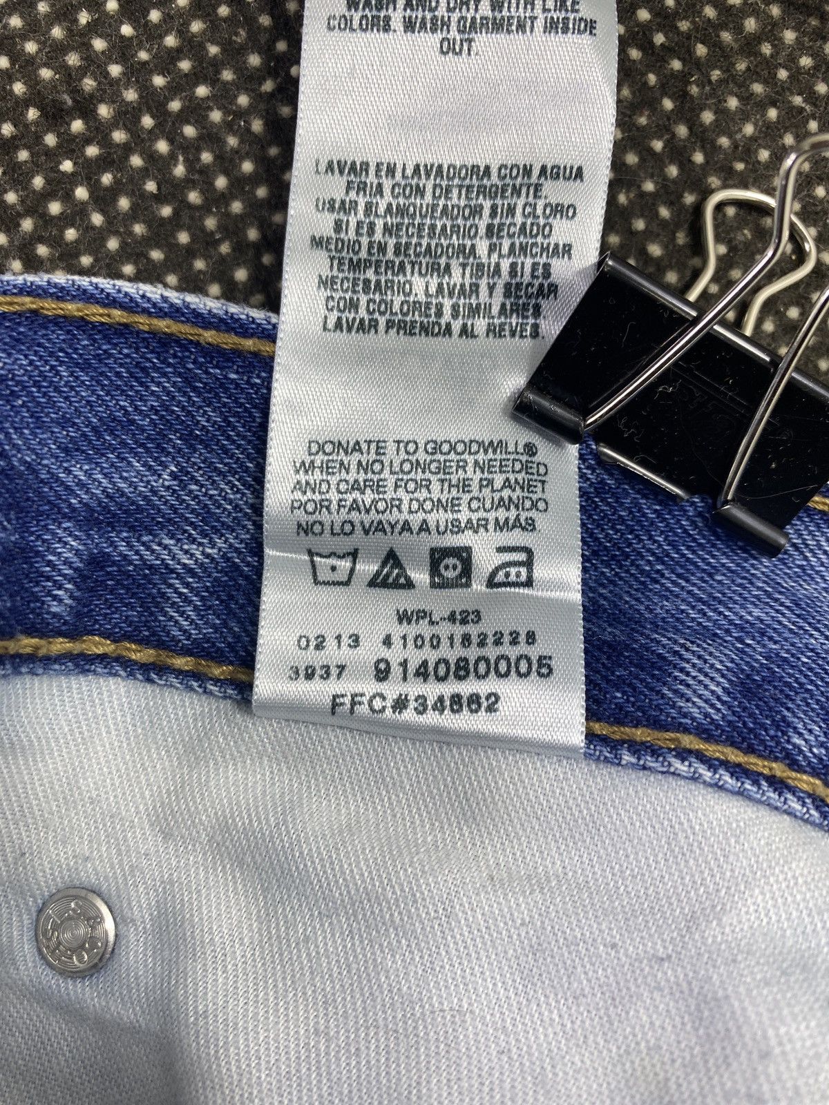 Jean VINTAGE LEVIS SIGNATURE BLUE WASH JEANS-J485 Size US 36 / EU 52 - 8 Thumbnail